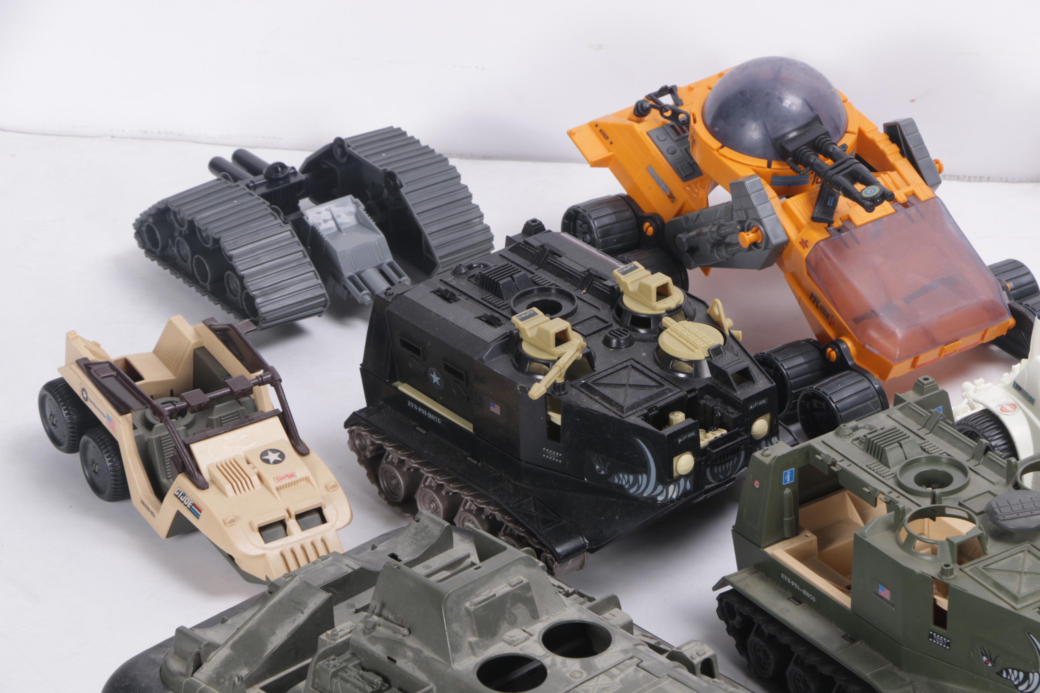 1980s-1990s GI Joe Vehicles