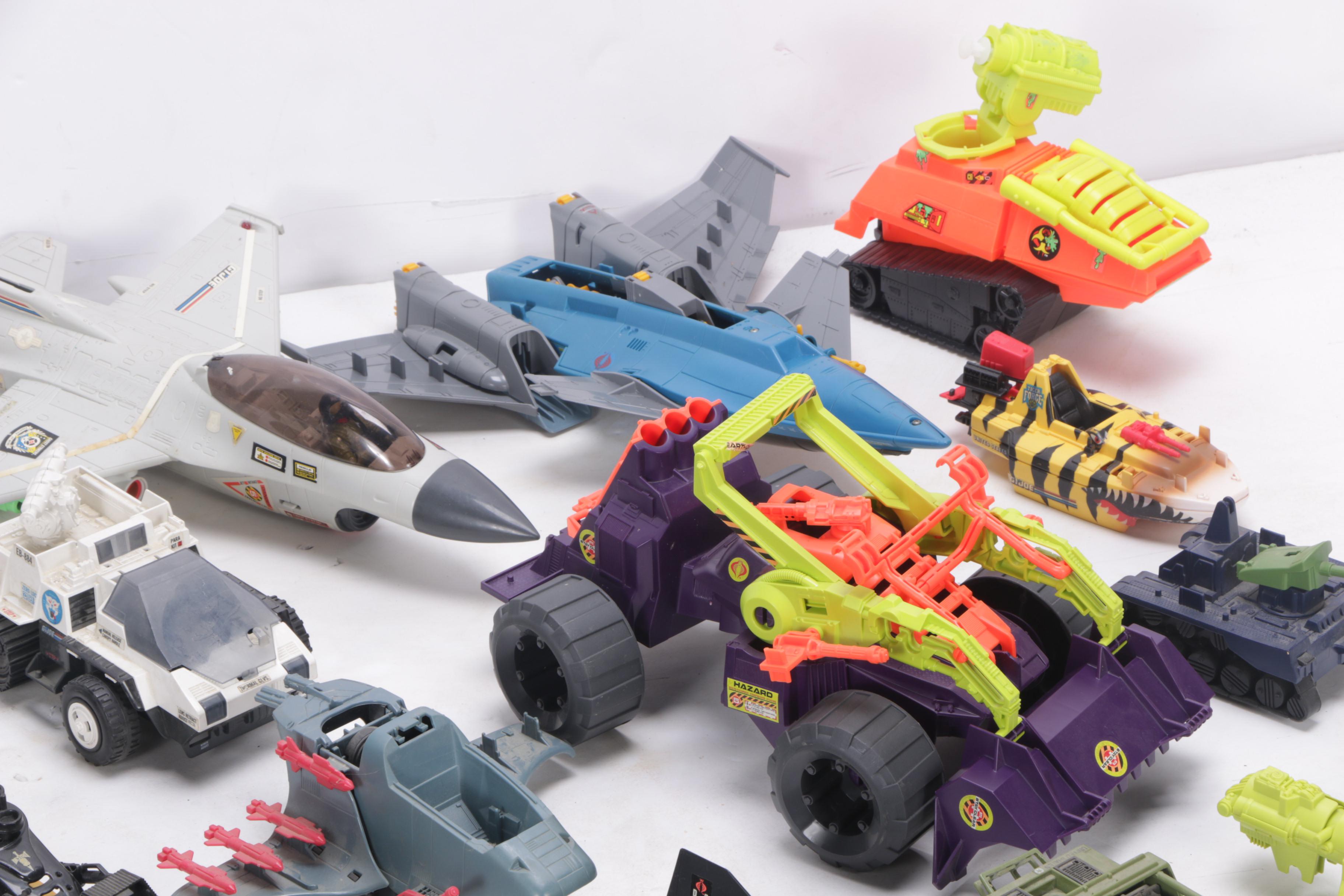 1980s-1990s GI Joe Vehicles