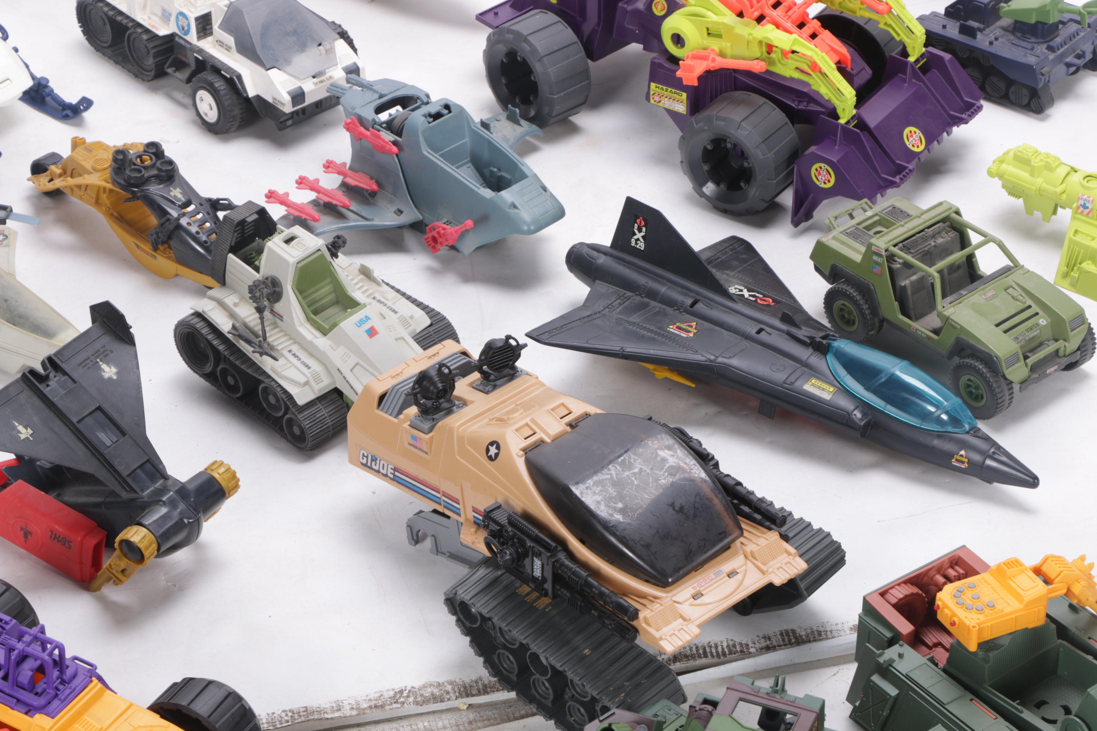 1980s-1990s GI Joe Vehicles