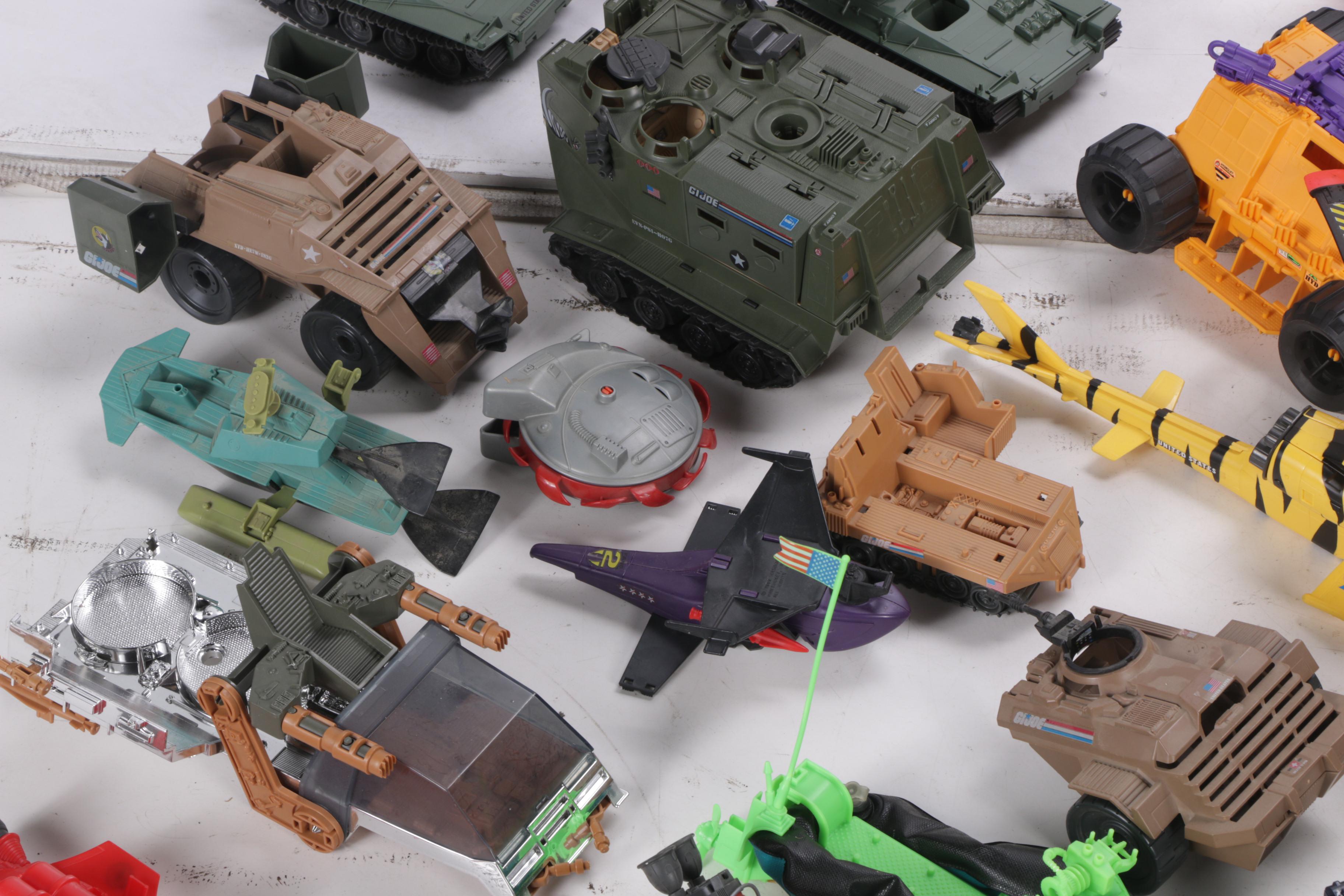 1980s-1990s GI Joe Vehicles