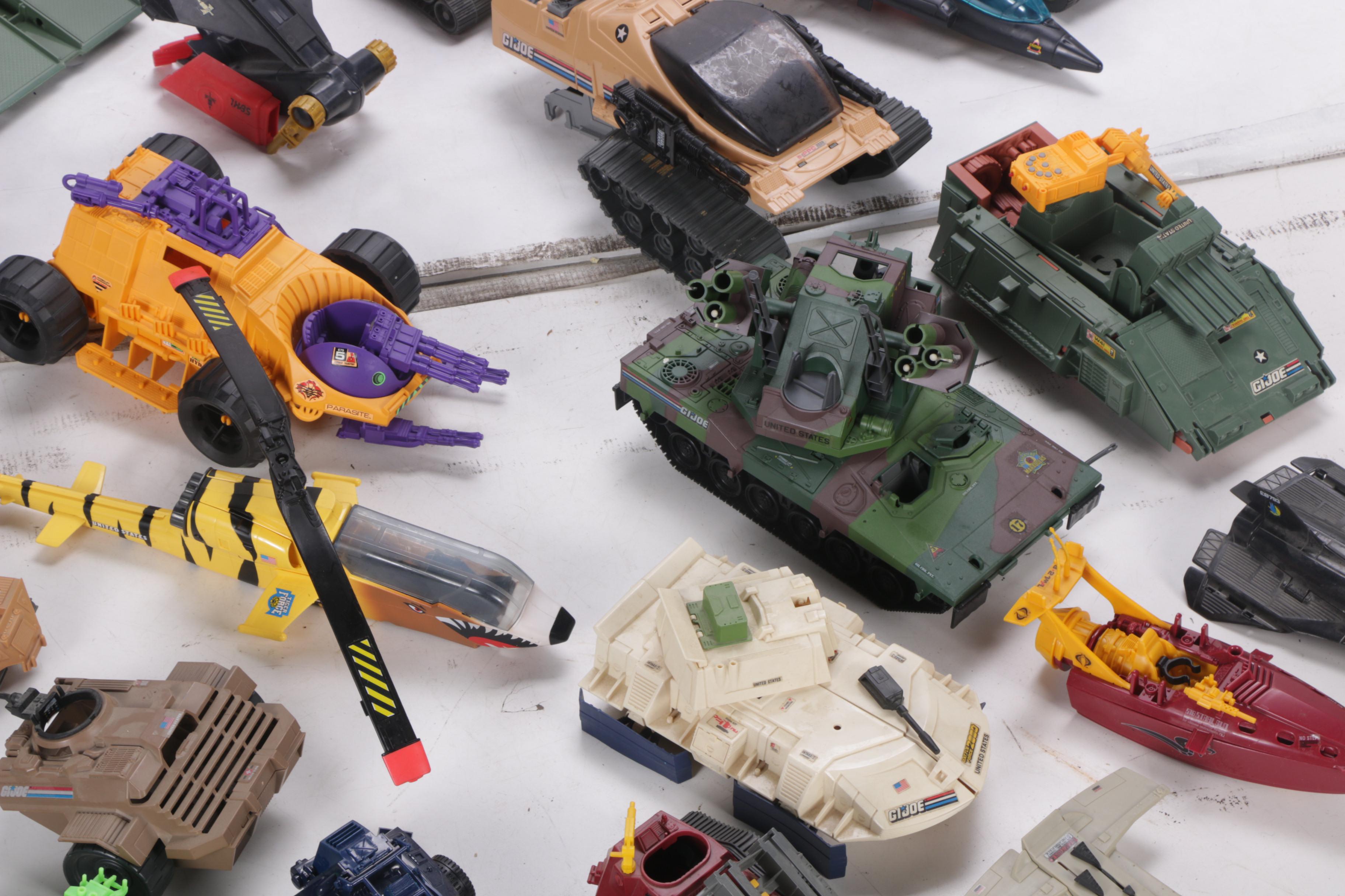 1980s-1990s GI Joe Vehicles