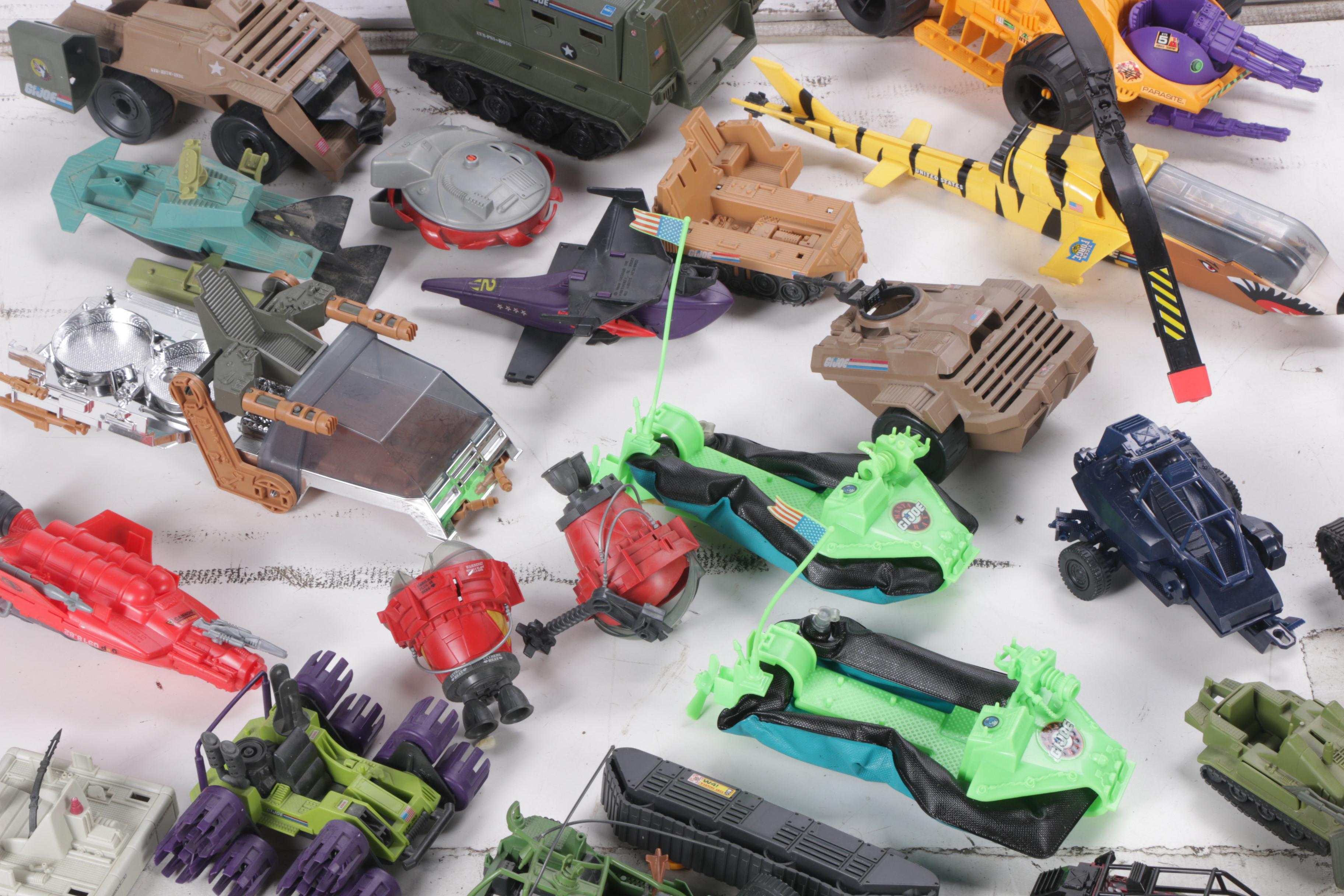 1980s-1990s GI Joe Vehicles