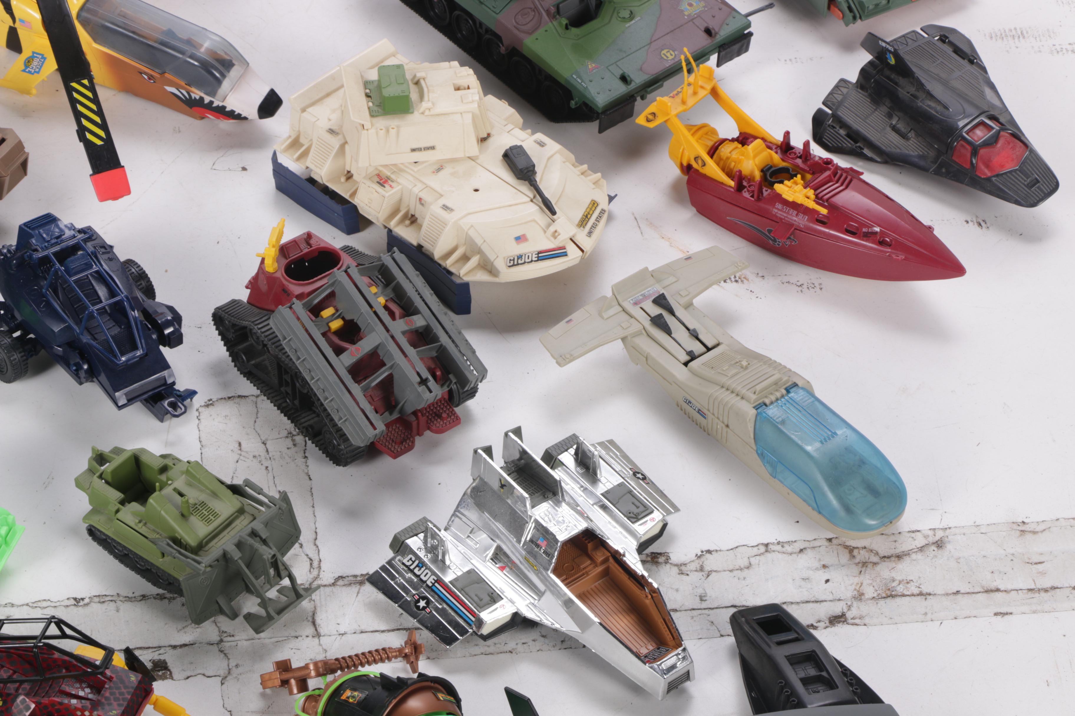 1980s-1990s GI Joe Vehicles