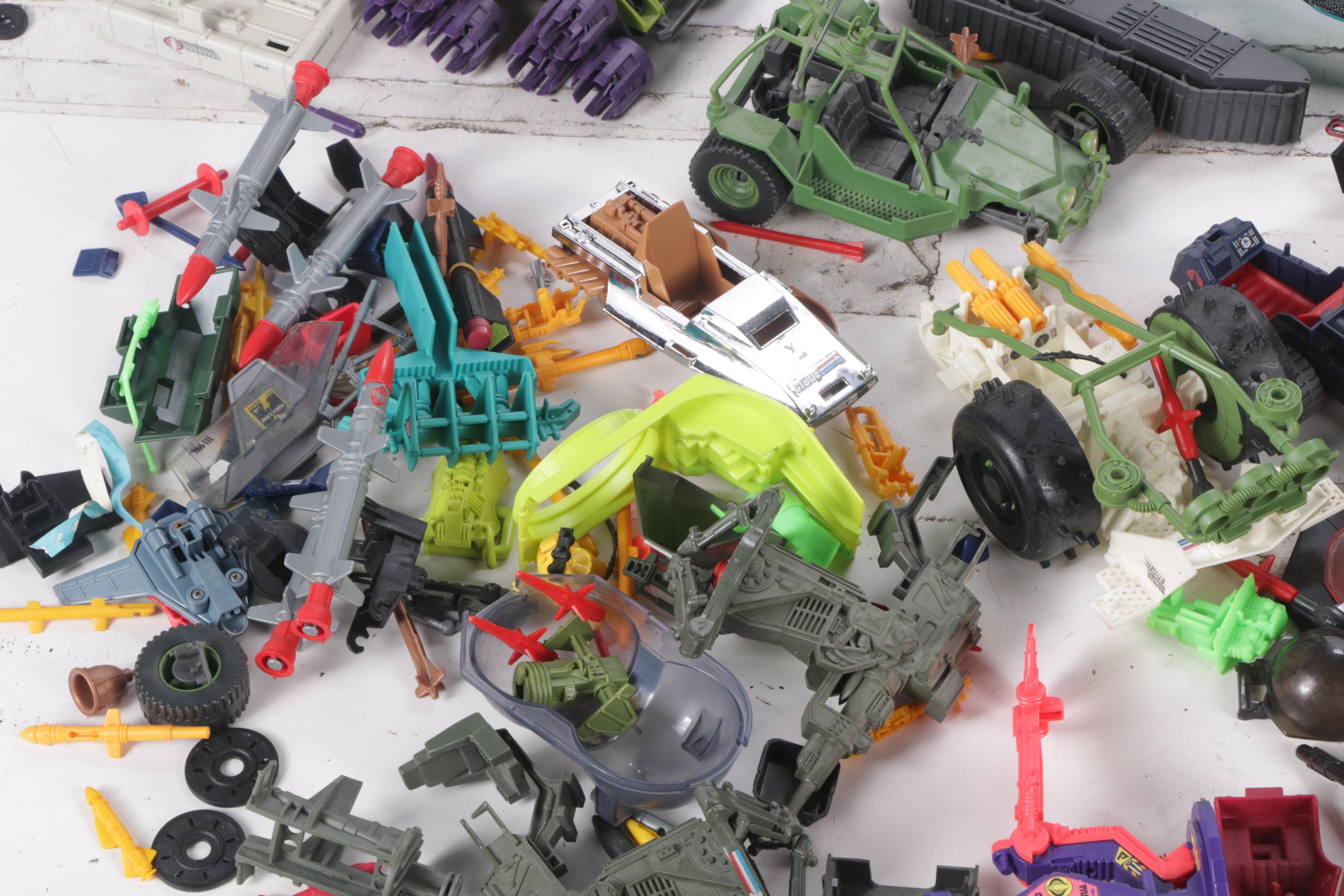 1980s-1990s GI Joe Vehicles