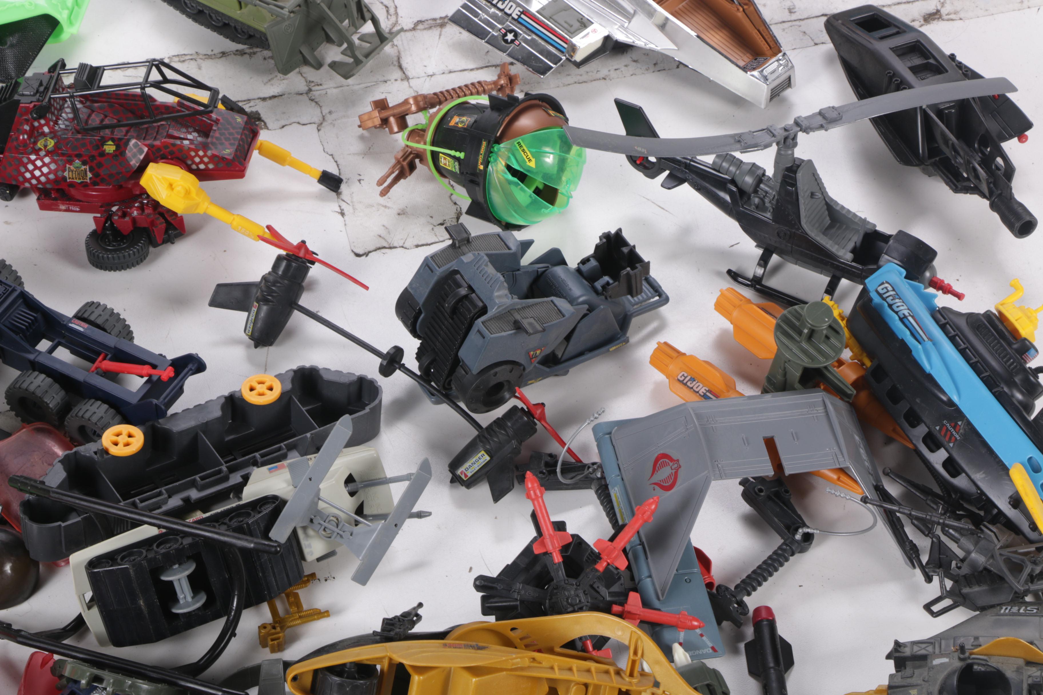 1980s-1990s GI Joe Vehicles