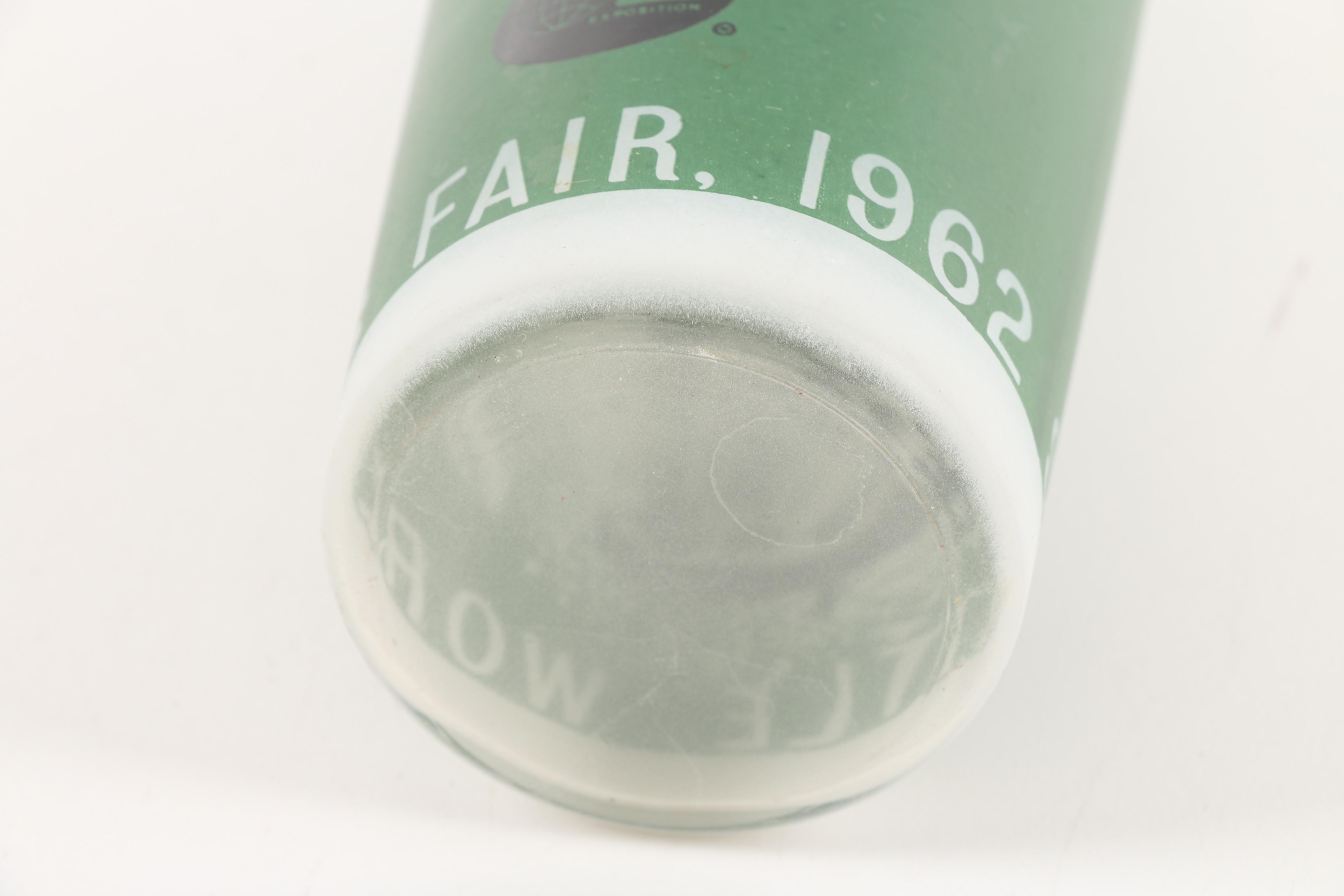 Complete Set of 1962 Seattle World's Fair Frosted Tumblers