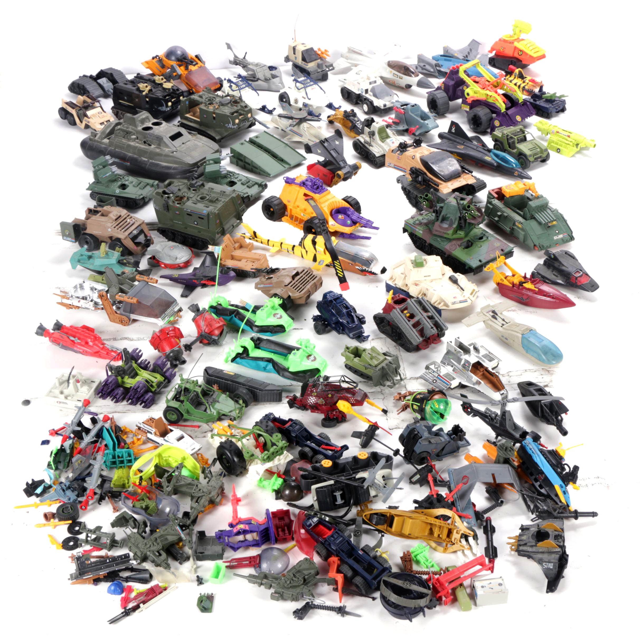 1980s-1990s GI Joe Vehicles