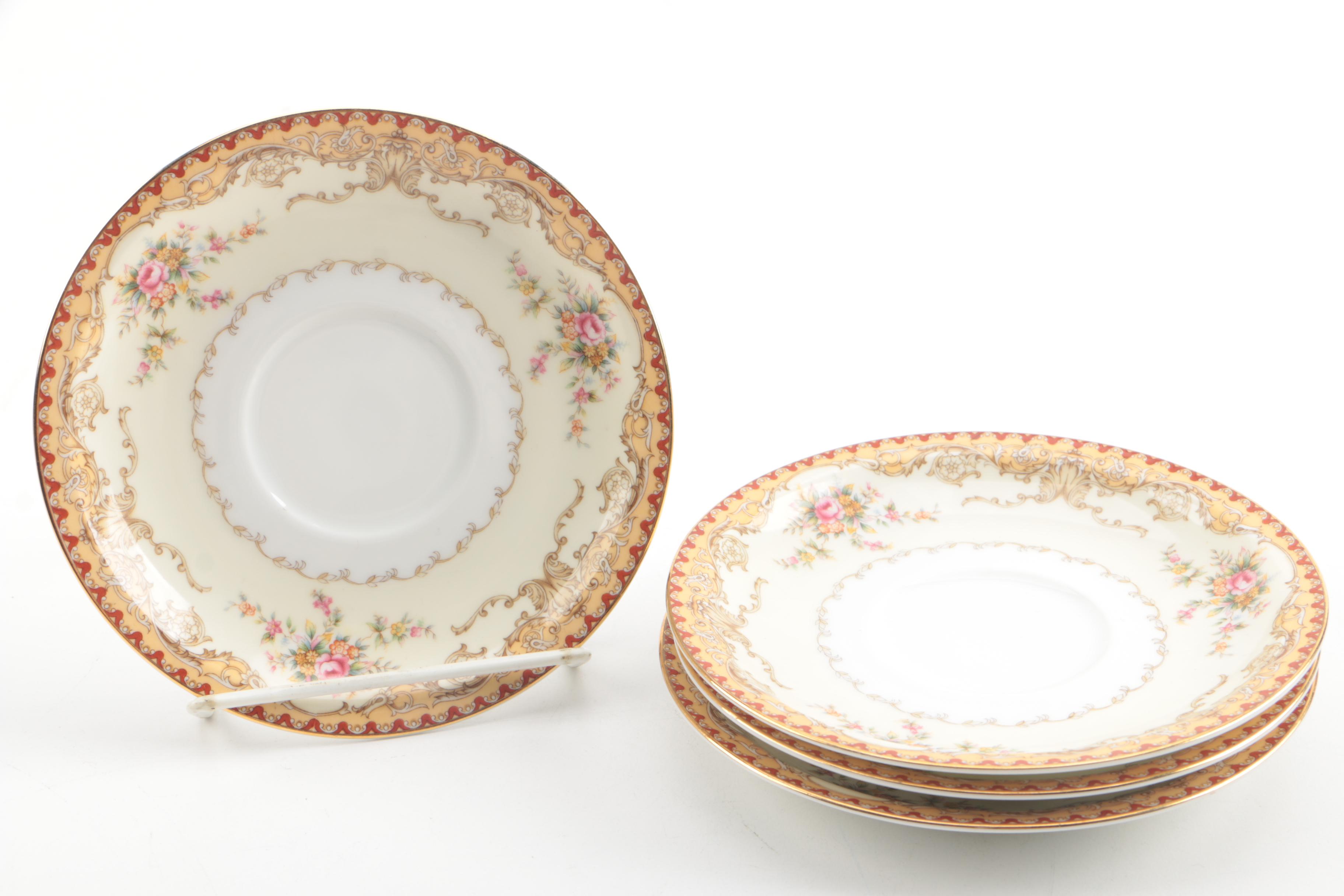 Meito China "Derby" Porcelain Tableware, Service for Four
