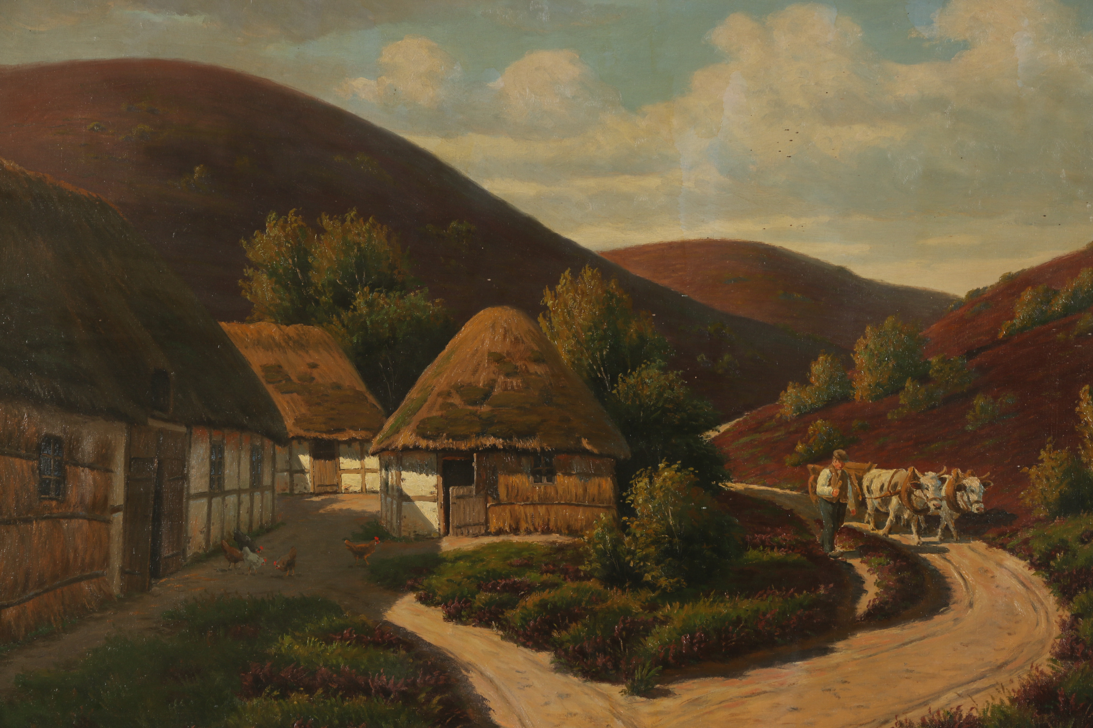 Alfred Larsen Oil Painting