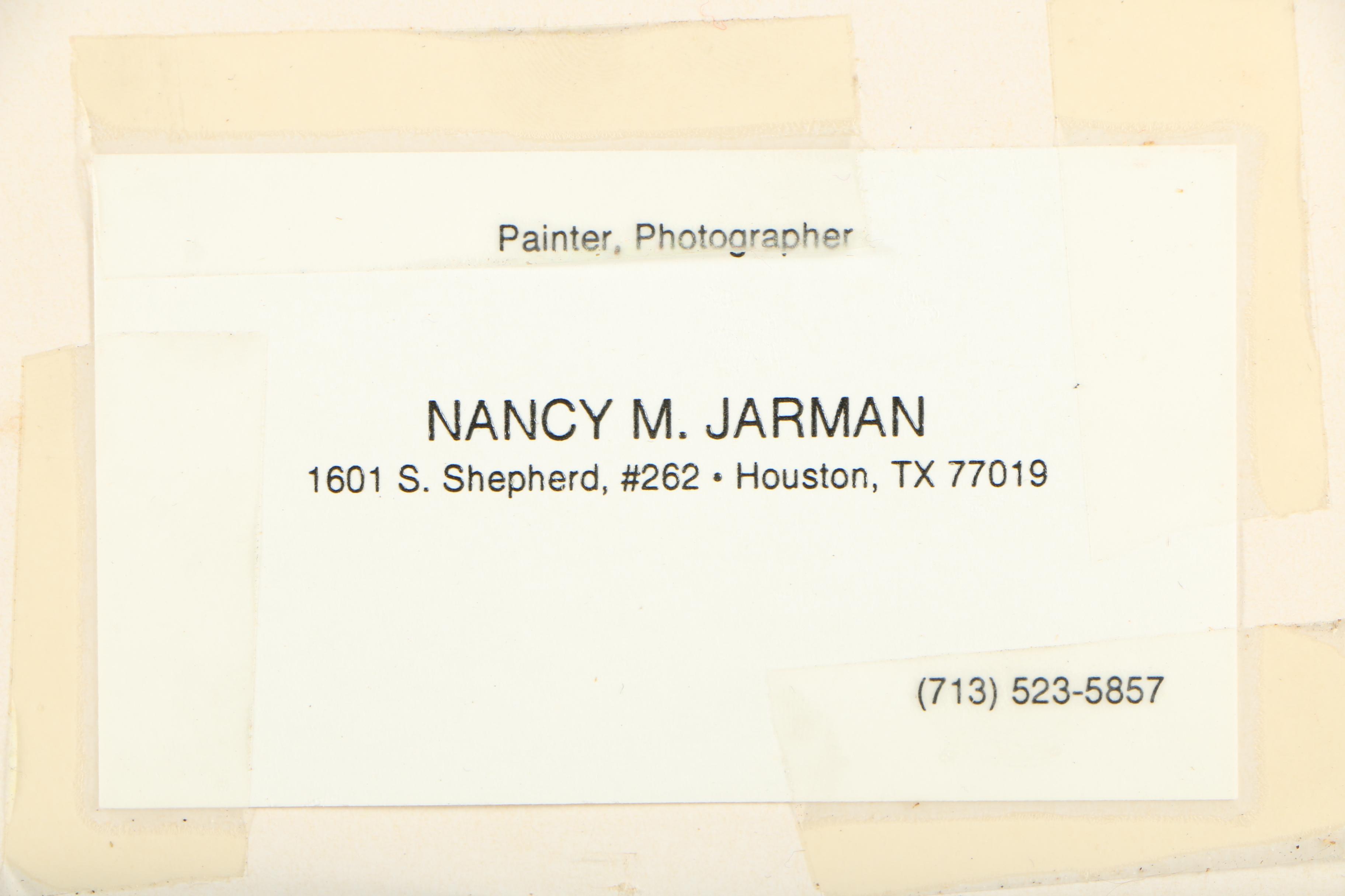 Nancy Jarman 1994 Artist Proof Giclee