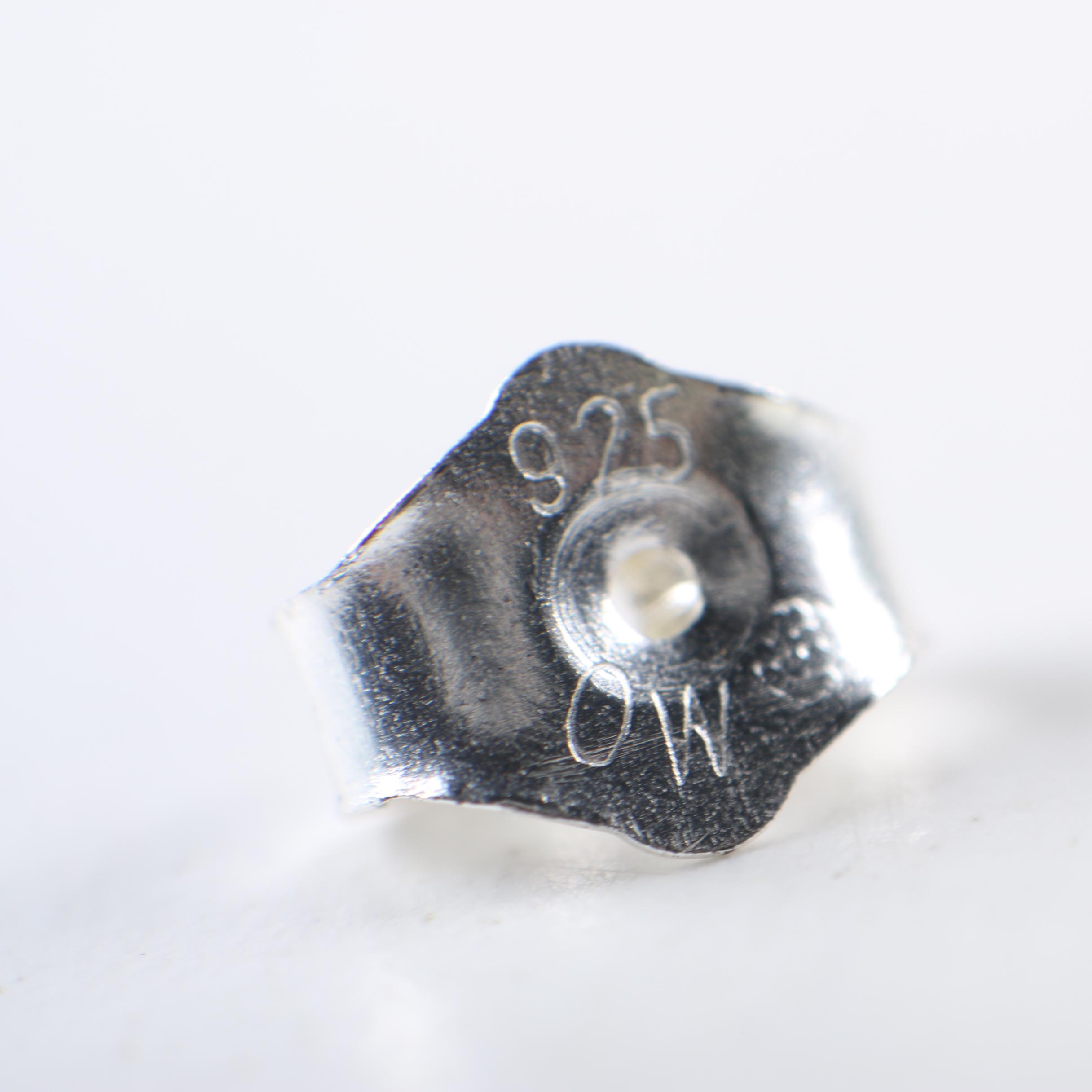 Sterling Silver Jewelry Including Cultured Pearls and Diamonds