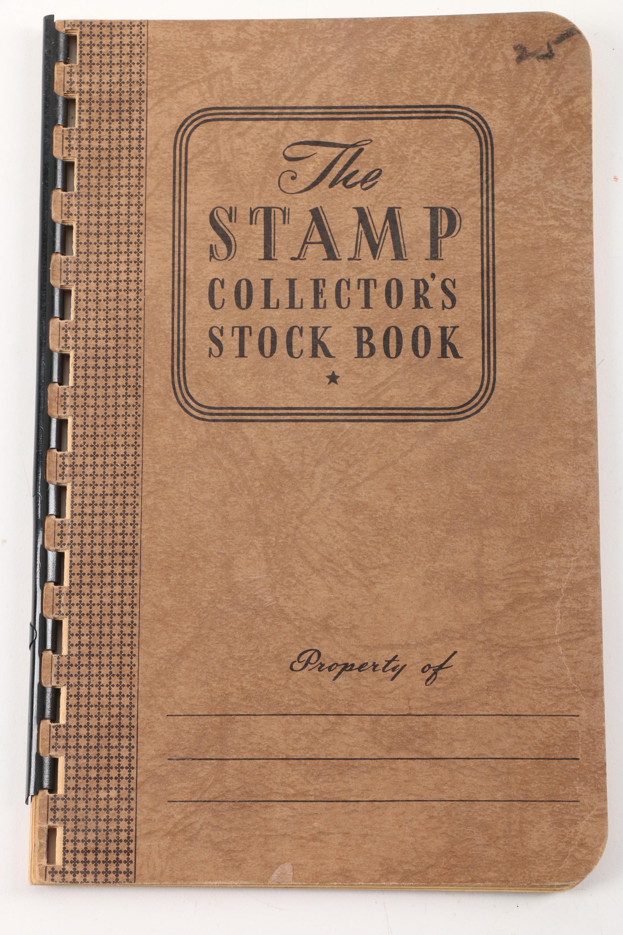 Vintage Stamp Albums and "Handbook of United States Coins"
