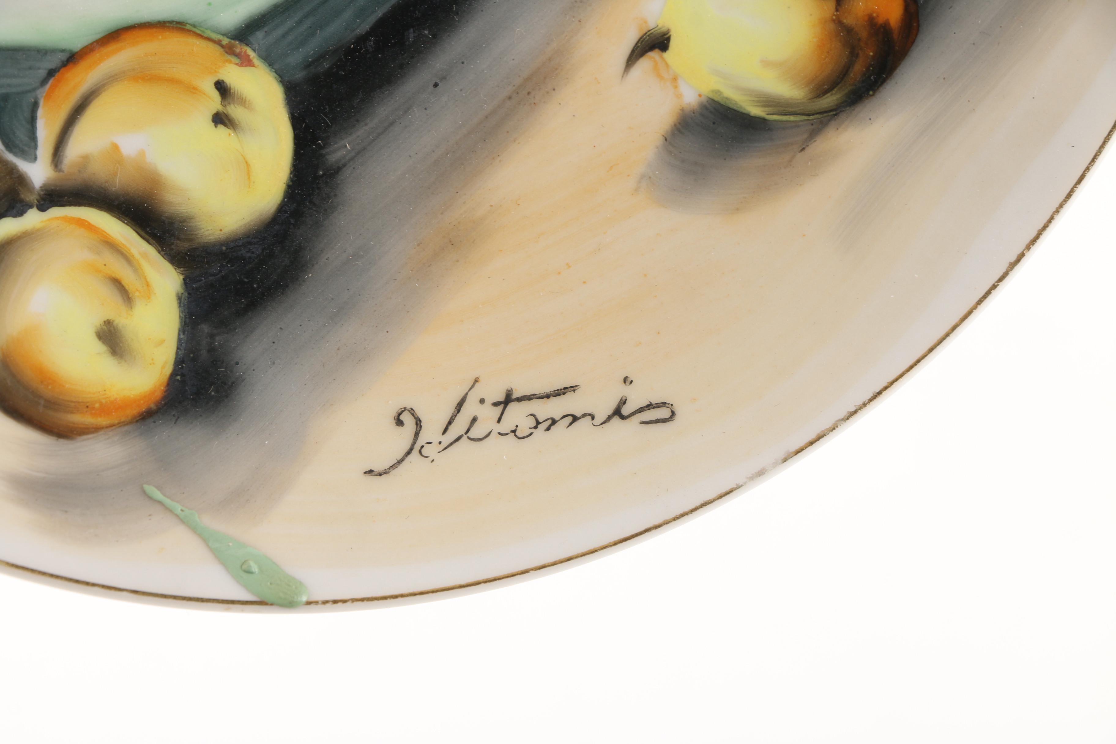 Ucagco China Hand Painted Plates