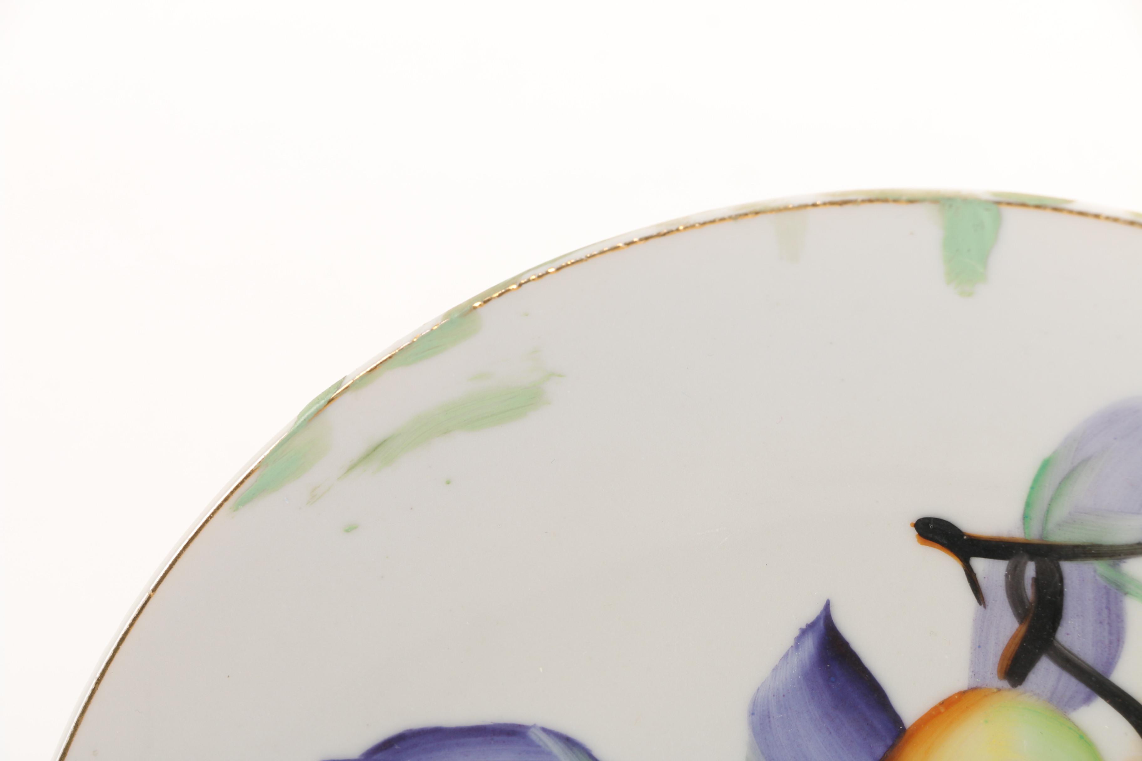 Ucagco China Hand Painted Plates