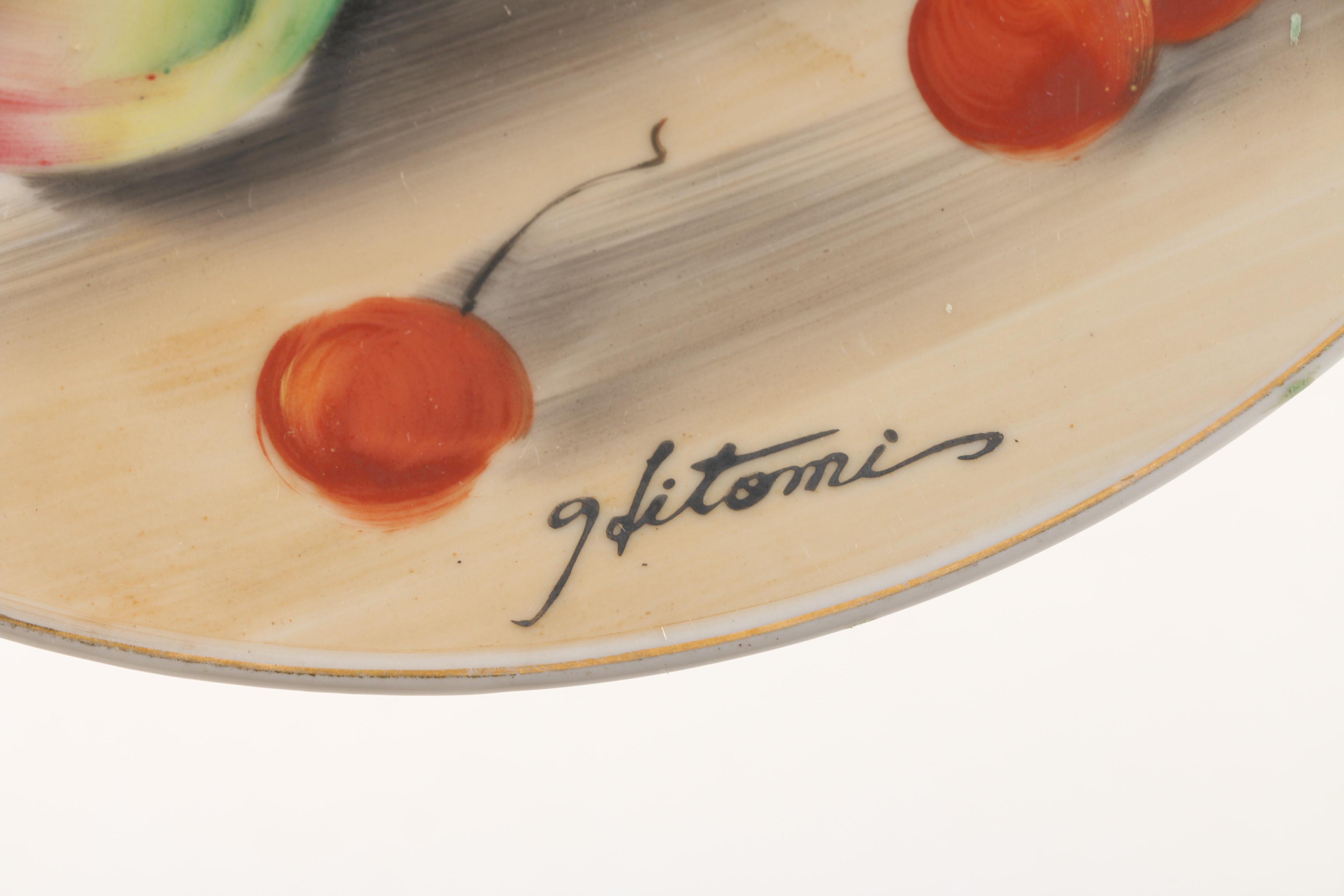 Ucagco China Hand Painted Plates