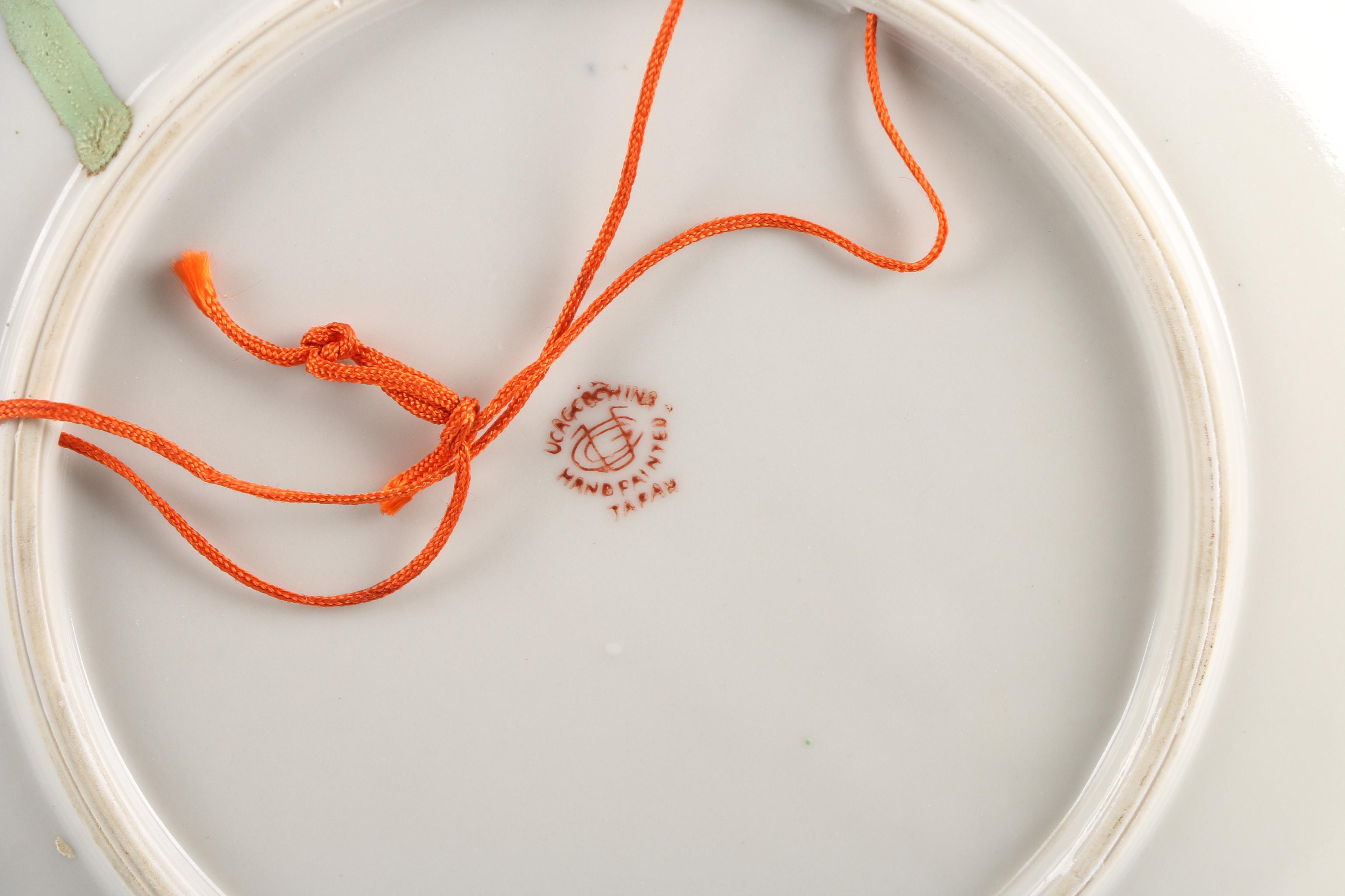 Ucagco China Hand Painted Plates