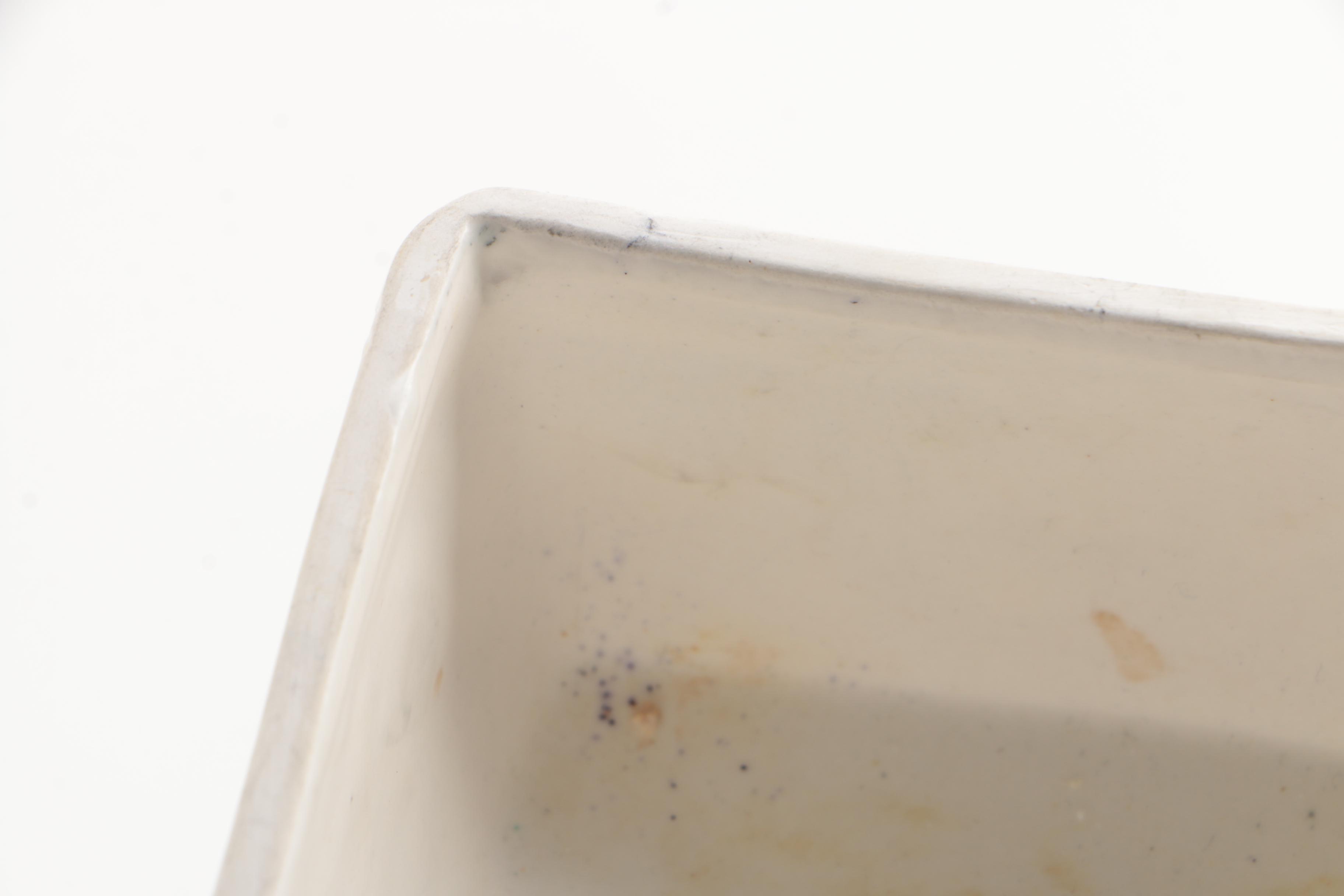 Vintage Rossini Ceramic Wedding Bowl with Figural Base