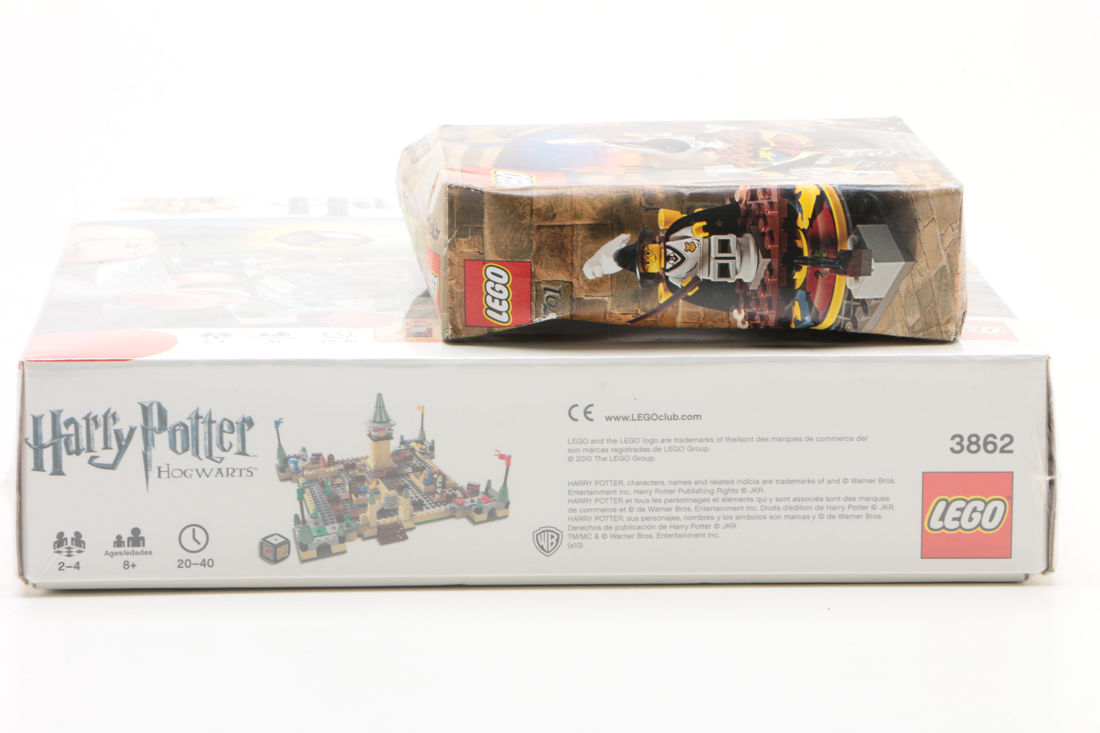 LEGO Games "Harry Potter Hogwarts" and LEGO "Sorting Hat"