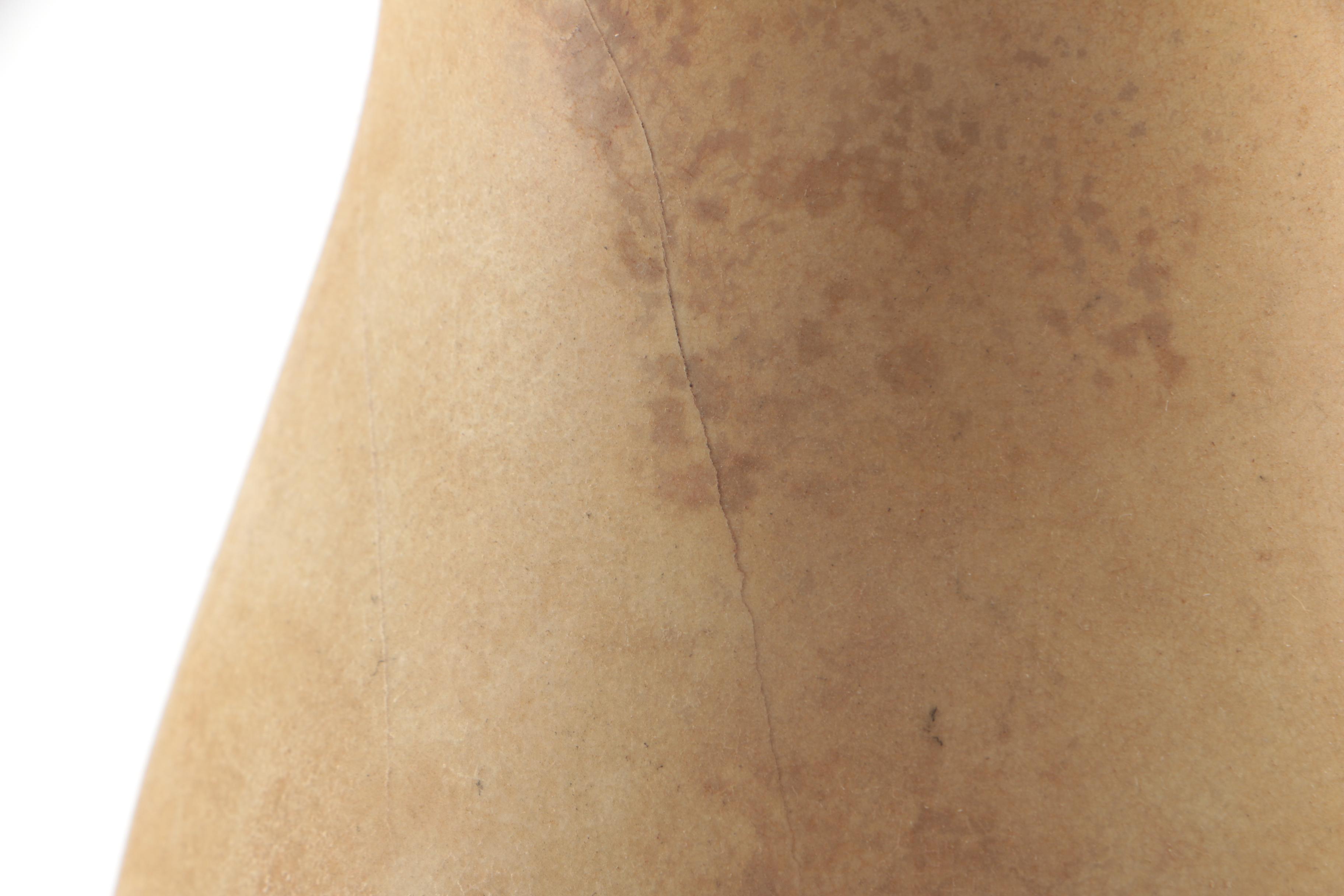 Antique C.C. Thomas Pottery Co. Semi-Granite Pitcher