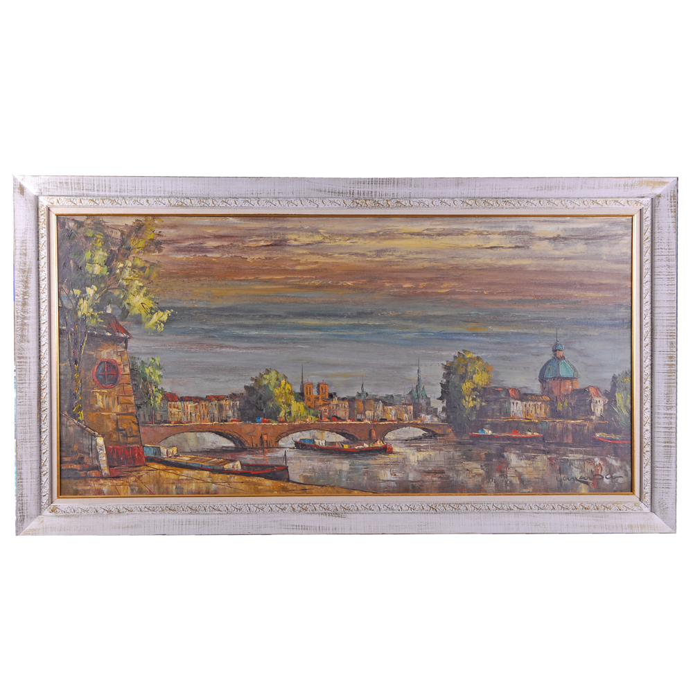 Leon Carbeau Oil Painting