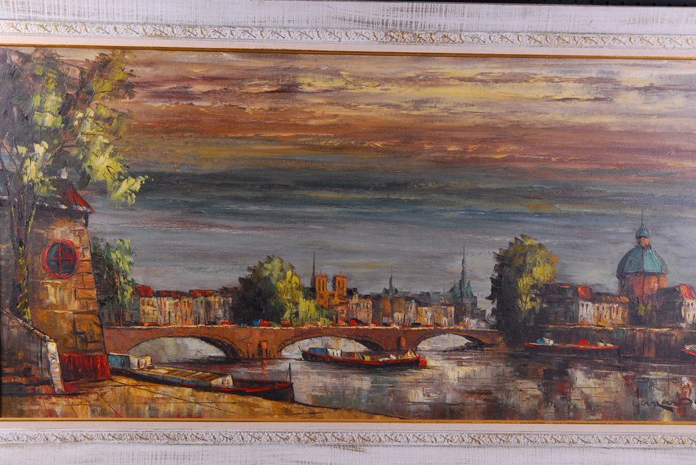 Leon Carbeau Oil Painting