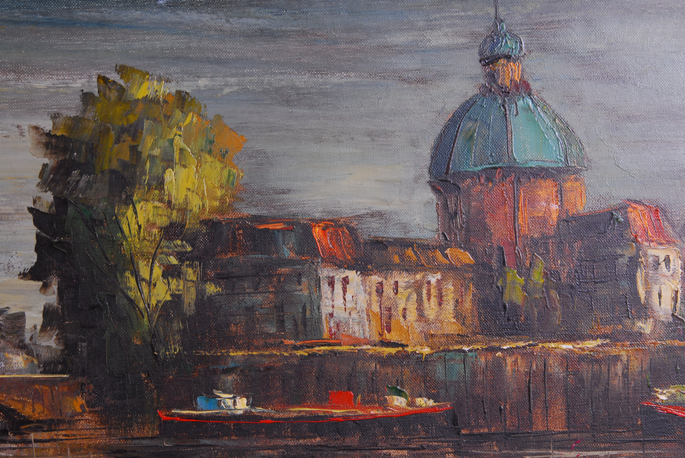 Leon Carbeau Oil Painting