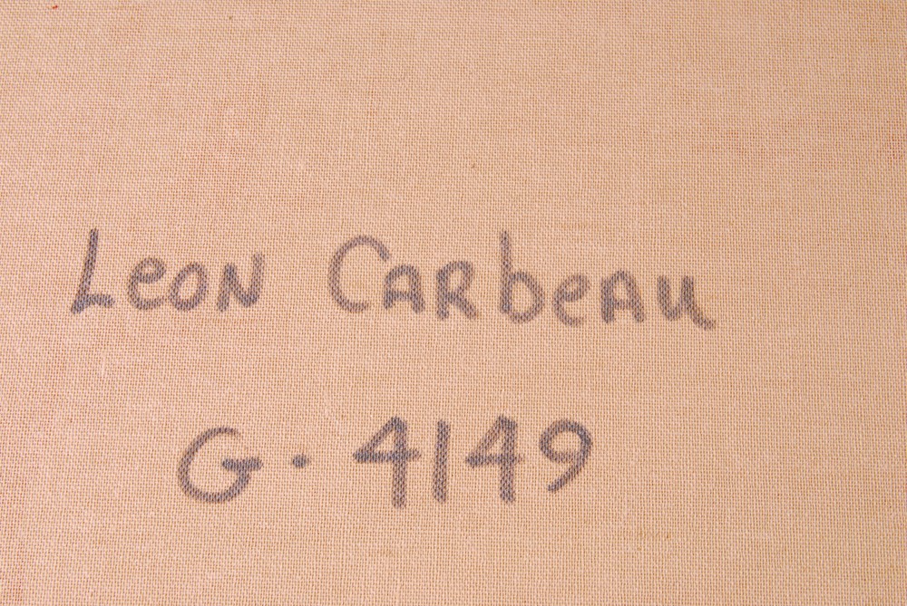 Leon Carbeau Oil Painting