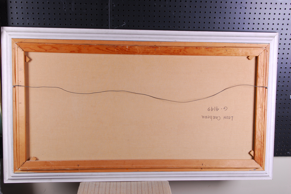 Leon Carbeau Oil Painting