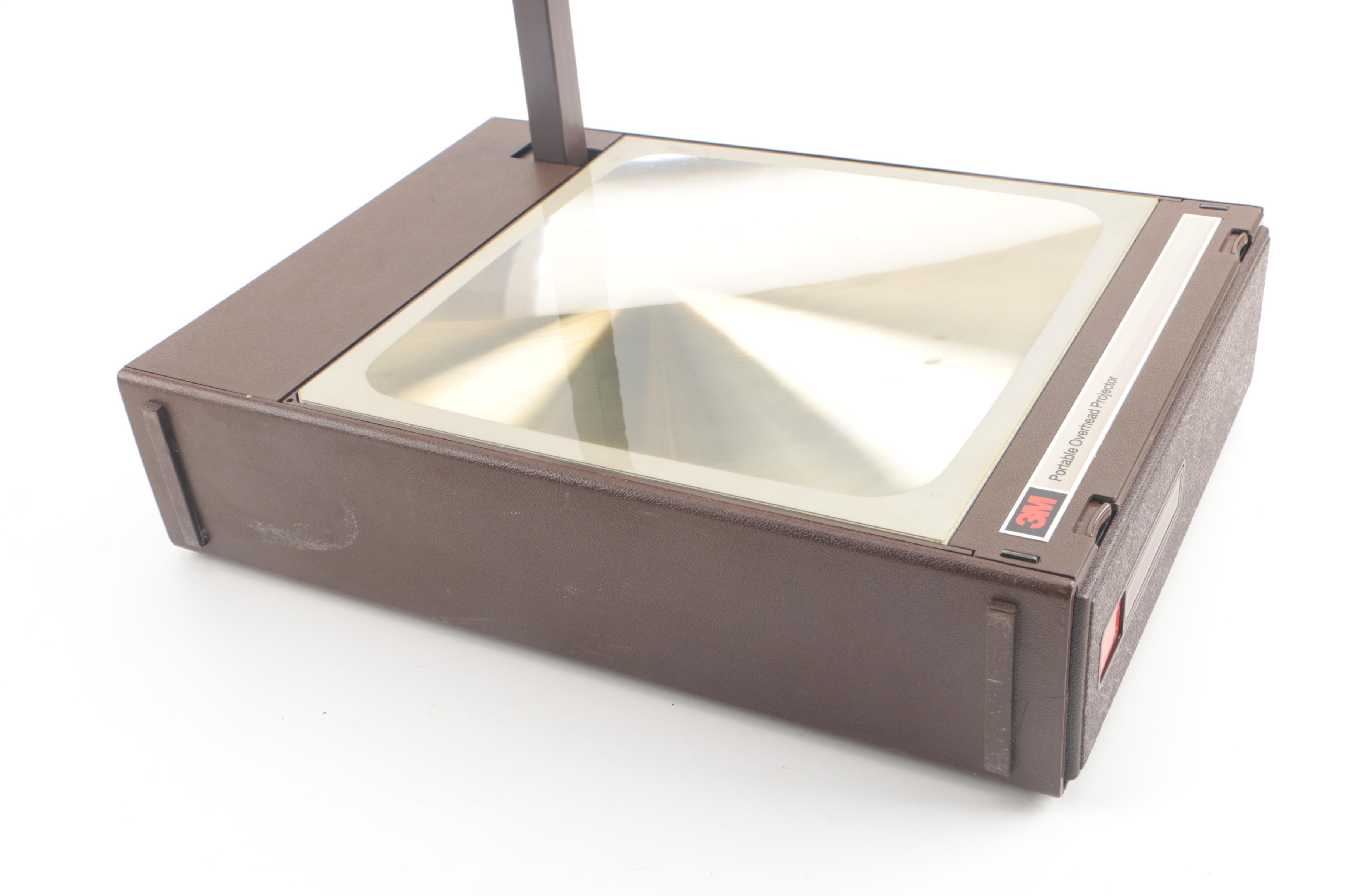 Vintage Portable Overhead Projector by 3M