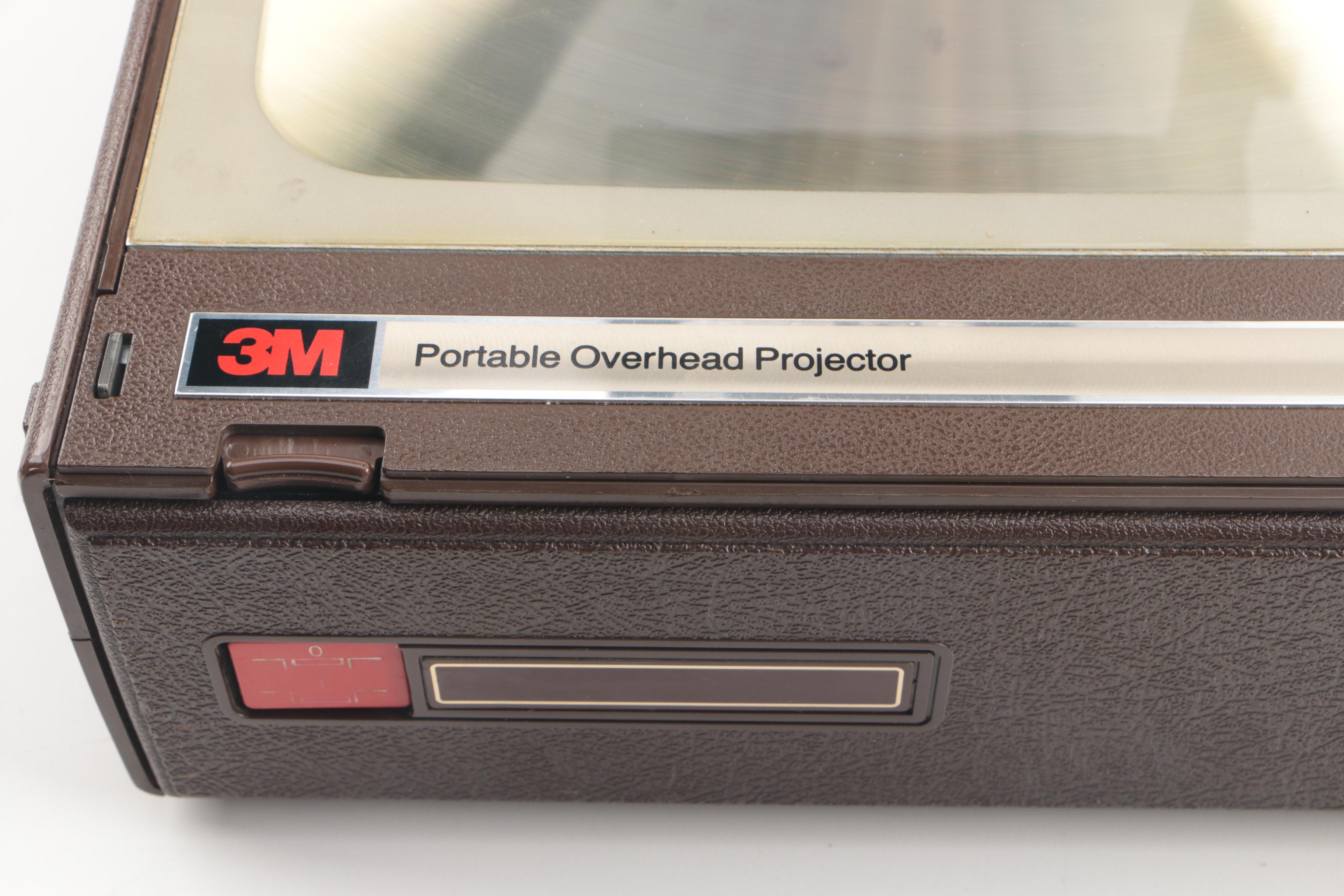 Vintage Portable Overhead Projector by 3M