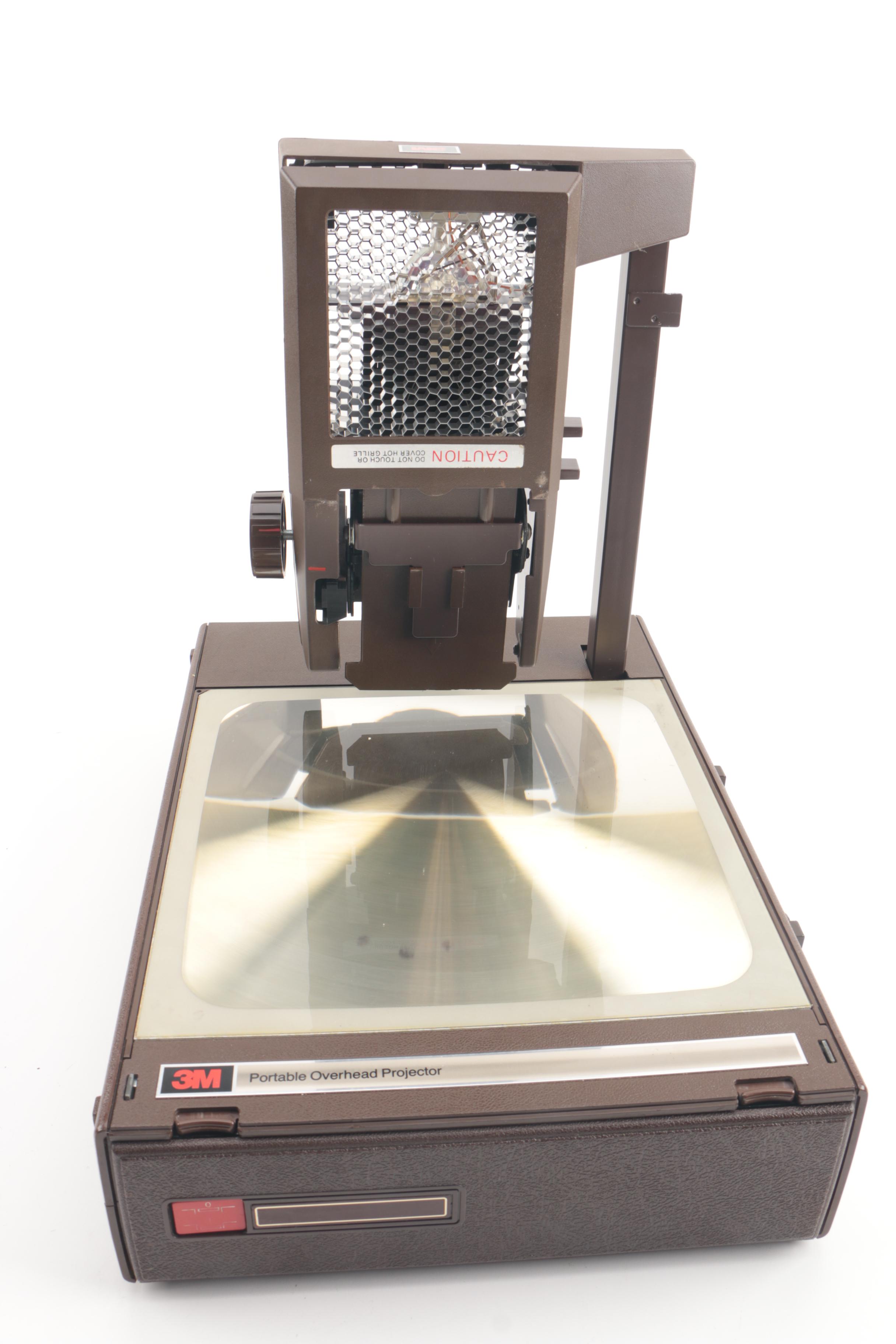 Vintage Portable Overhead Projector by 3M