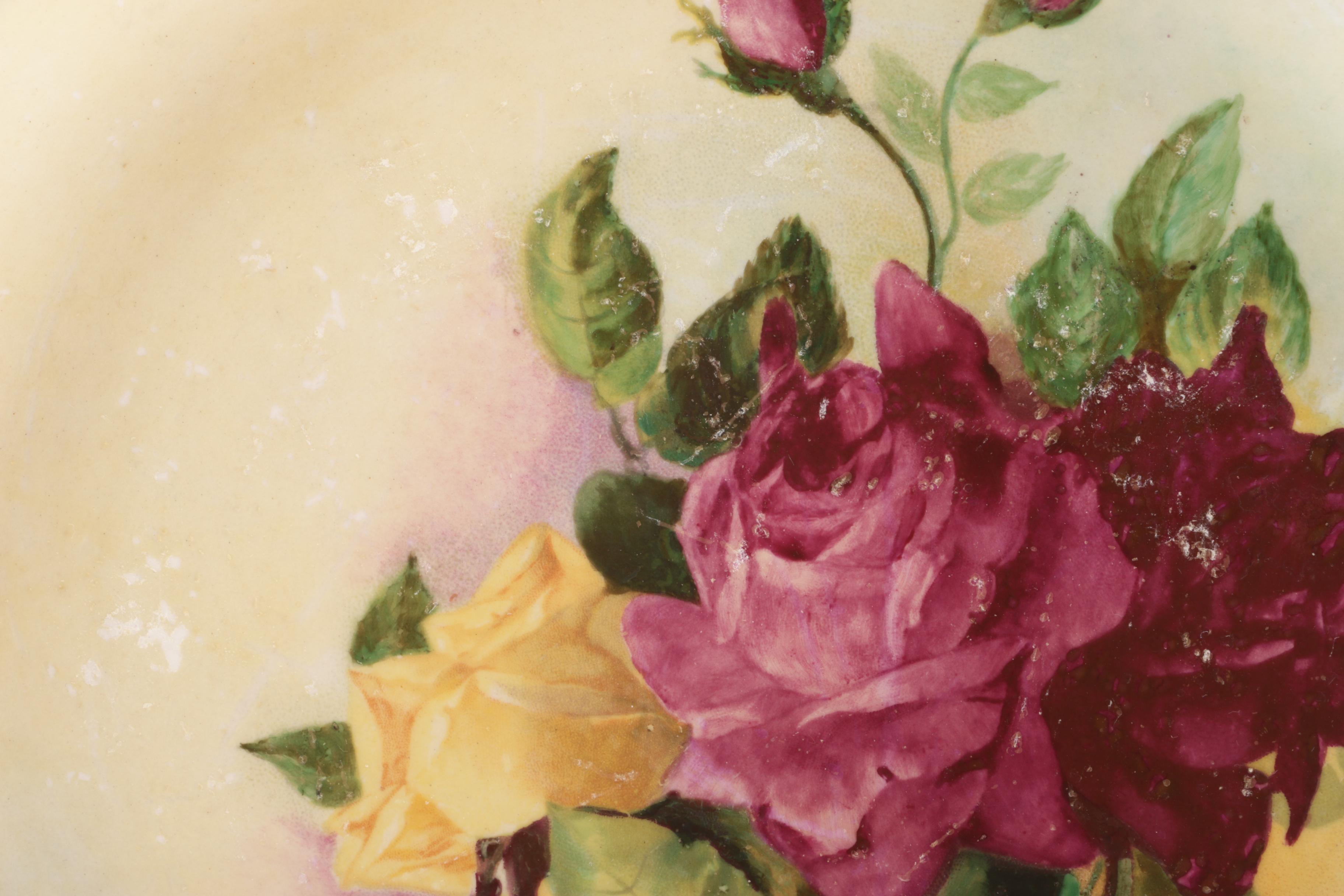 Decorative Plates Including Italian Faience in the Style of Doccia