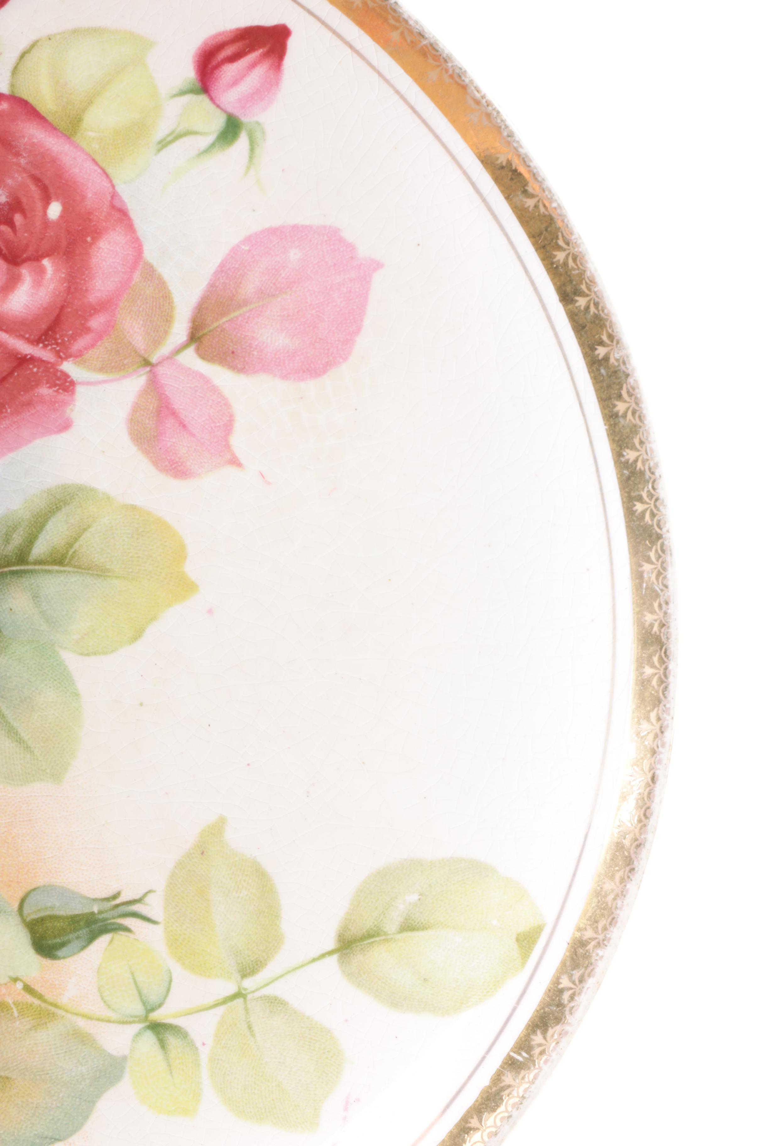 Decorative Plates Including Italian Faience in the Style of Doccia