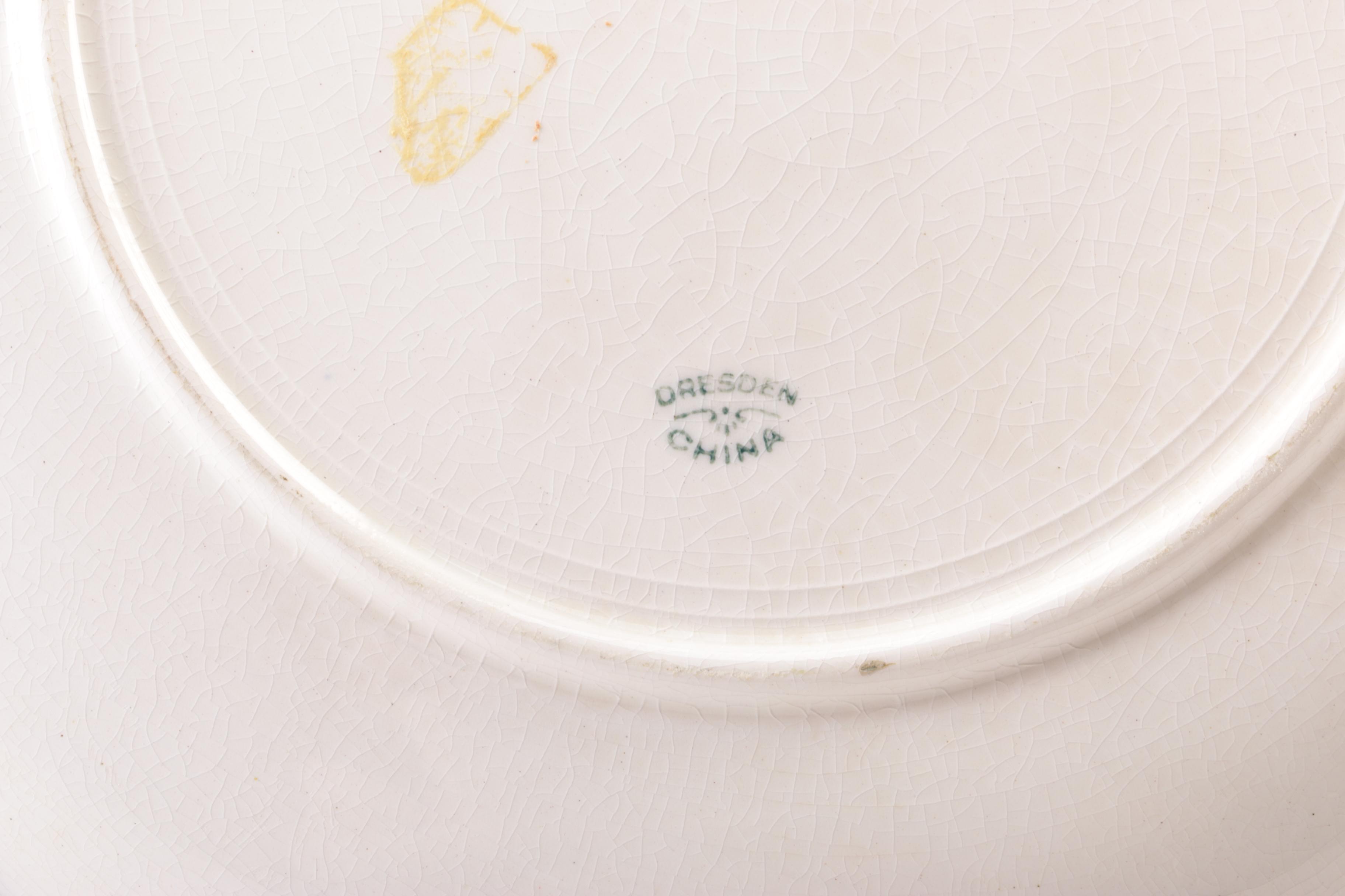 Decorative Plates Including Italian Faience in the Style of Doccia