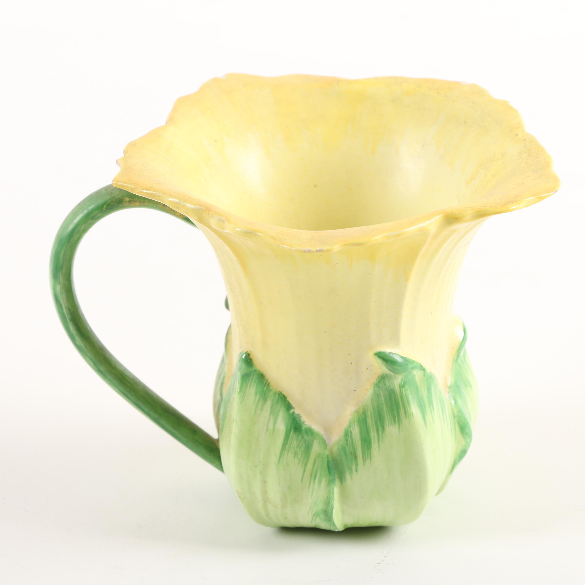 Vintage F.B. Rogers Silver Plate Serving Tray with Teacups and Saucers