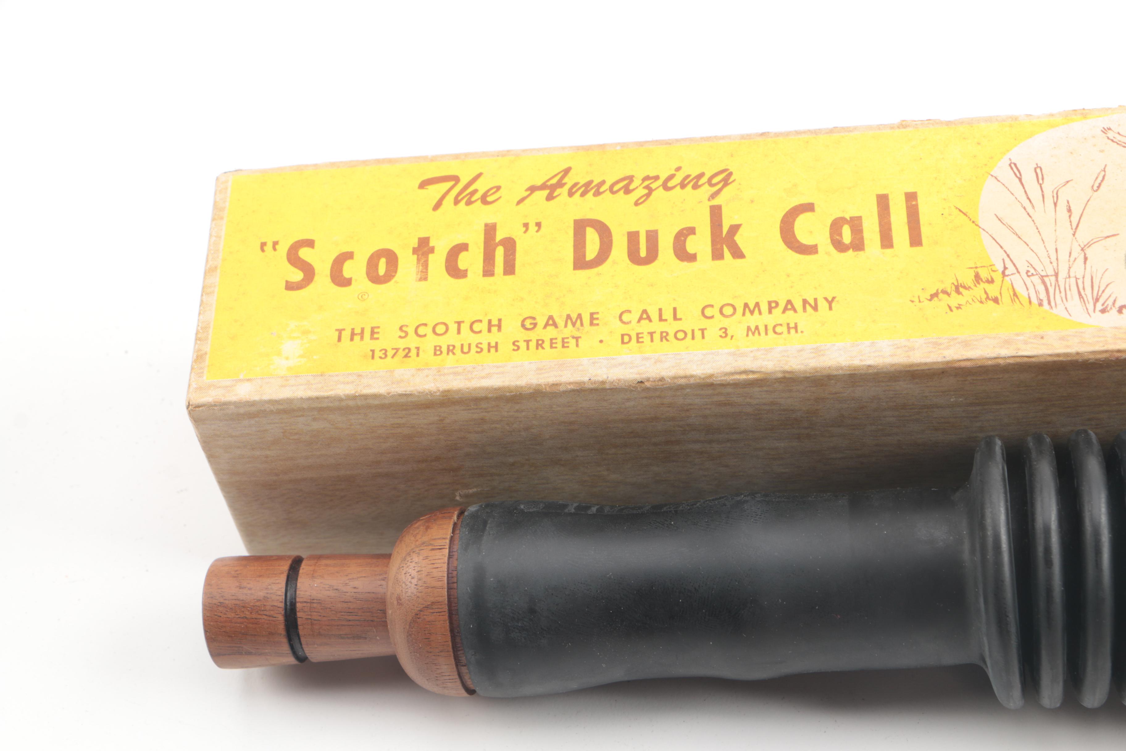 Vintage "Scotch" Duck Call