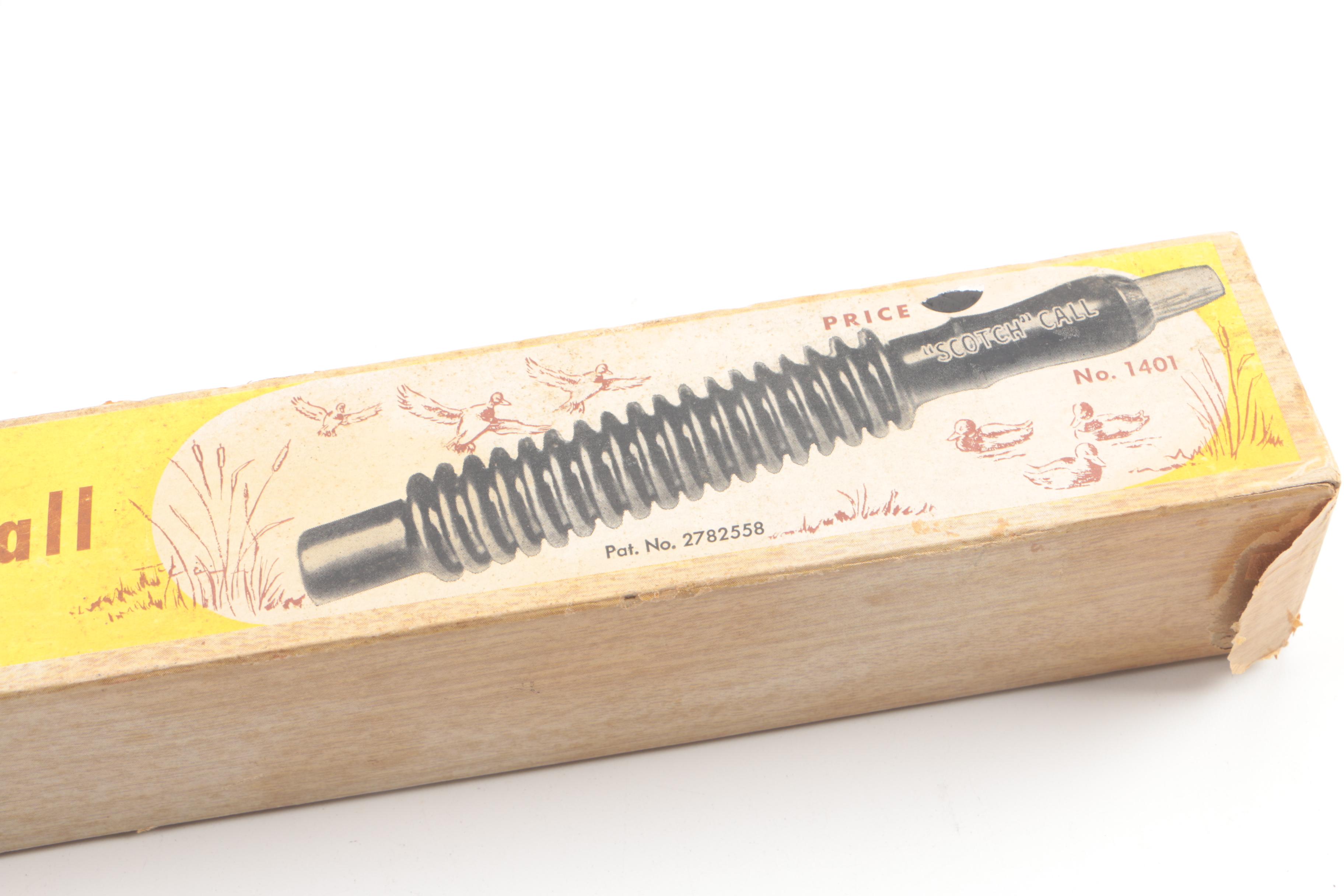 Vintage "Scotch" Duck Call