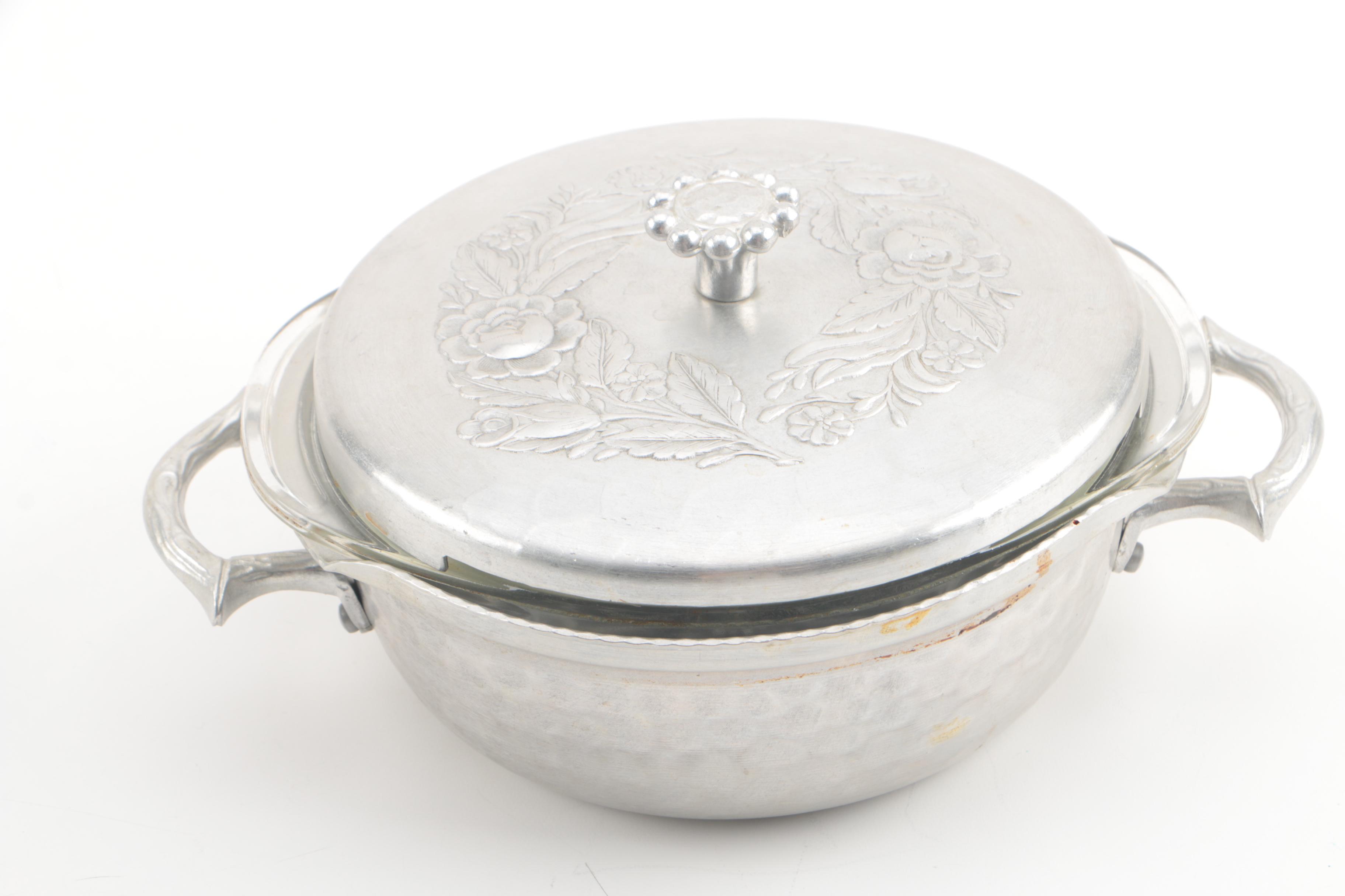 Vintage Aluminum Tableware Including Everlast and Continental