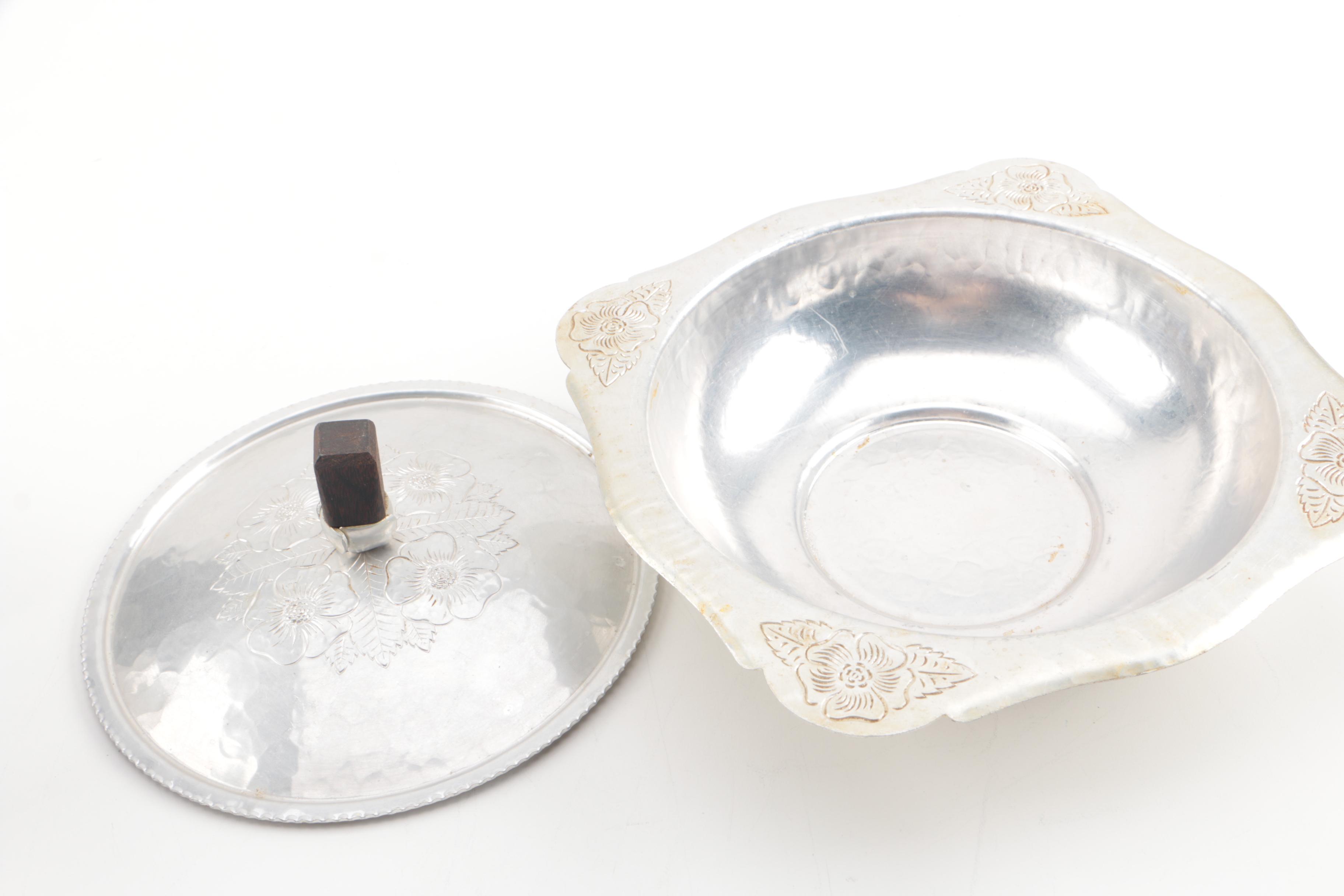 Vintage Aluminum Tableware Including Everlast and Continental