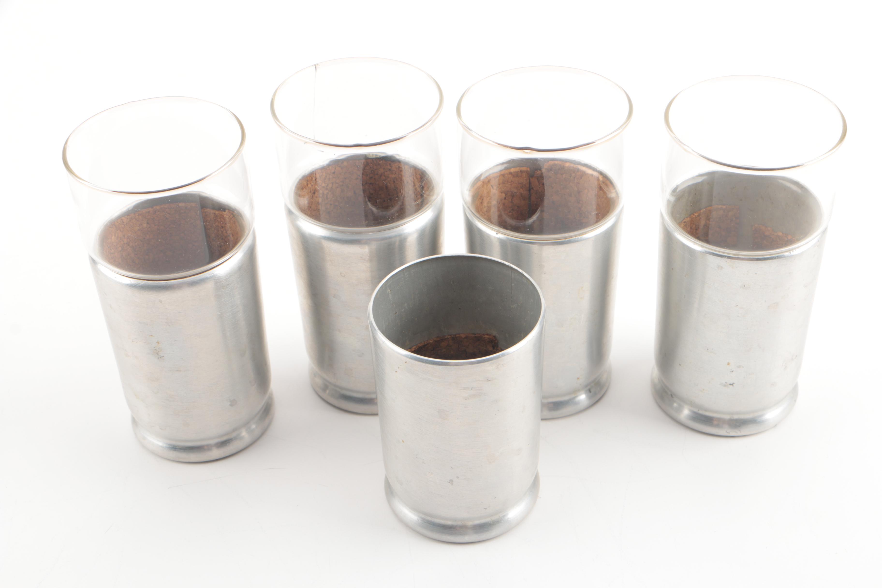 Vintage Aluminum Tableware Including Everlast and Continental