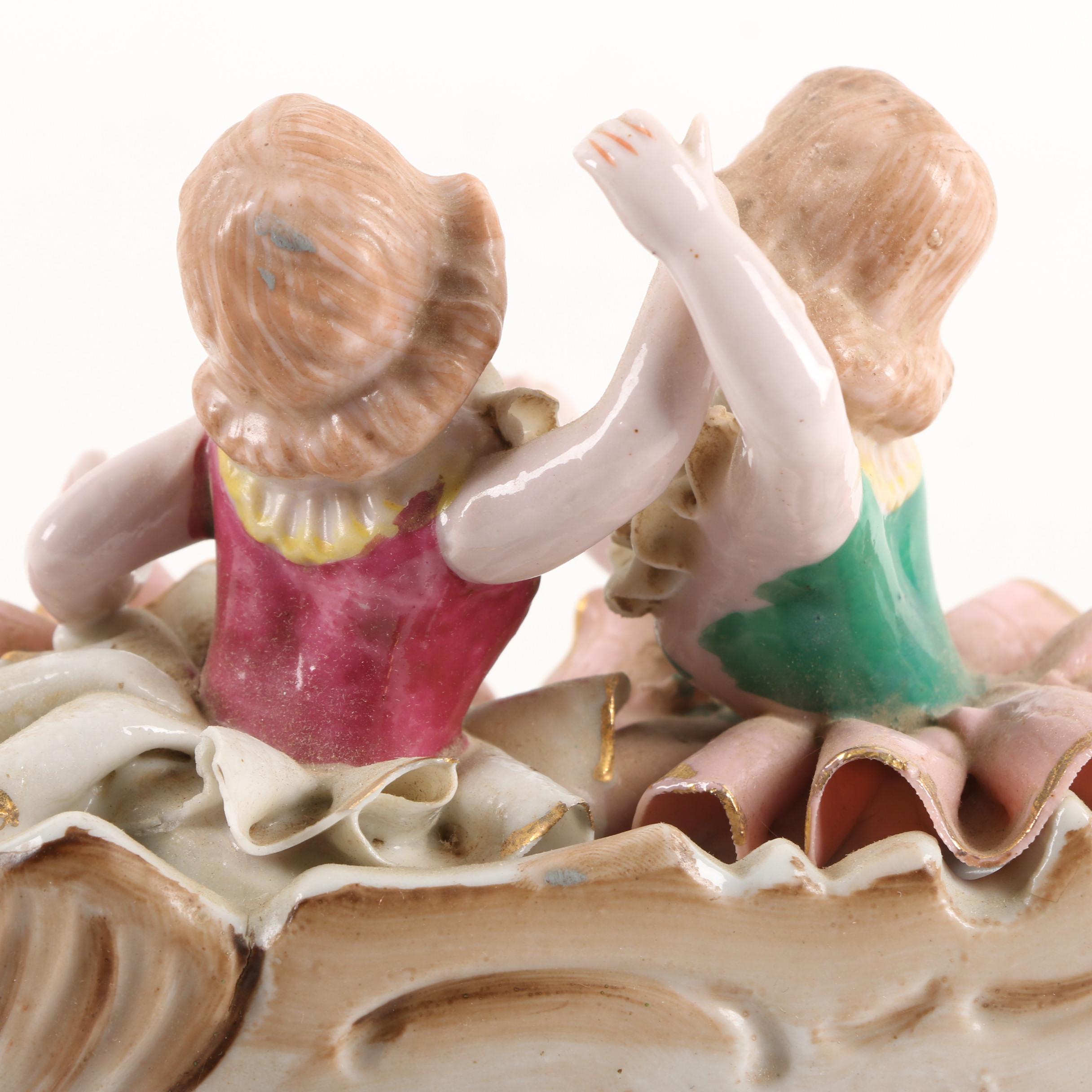 Vintage Thames Bone China Hand-Painted Figurine