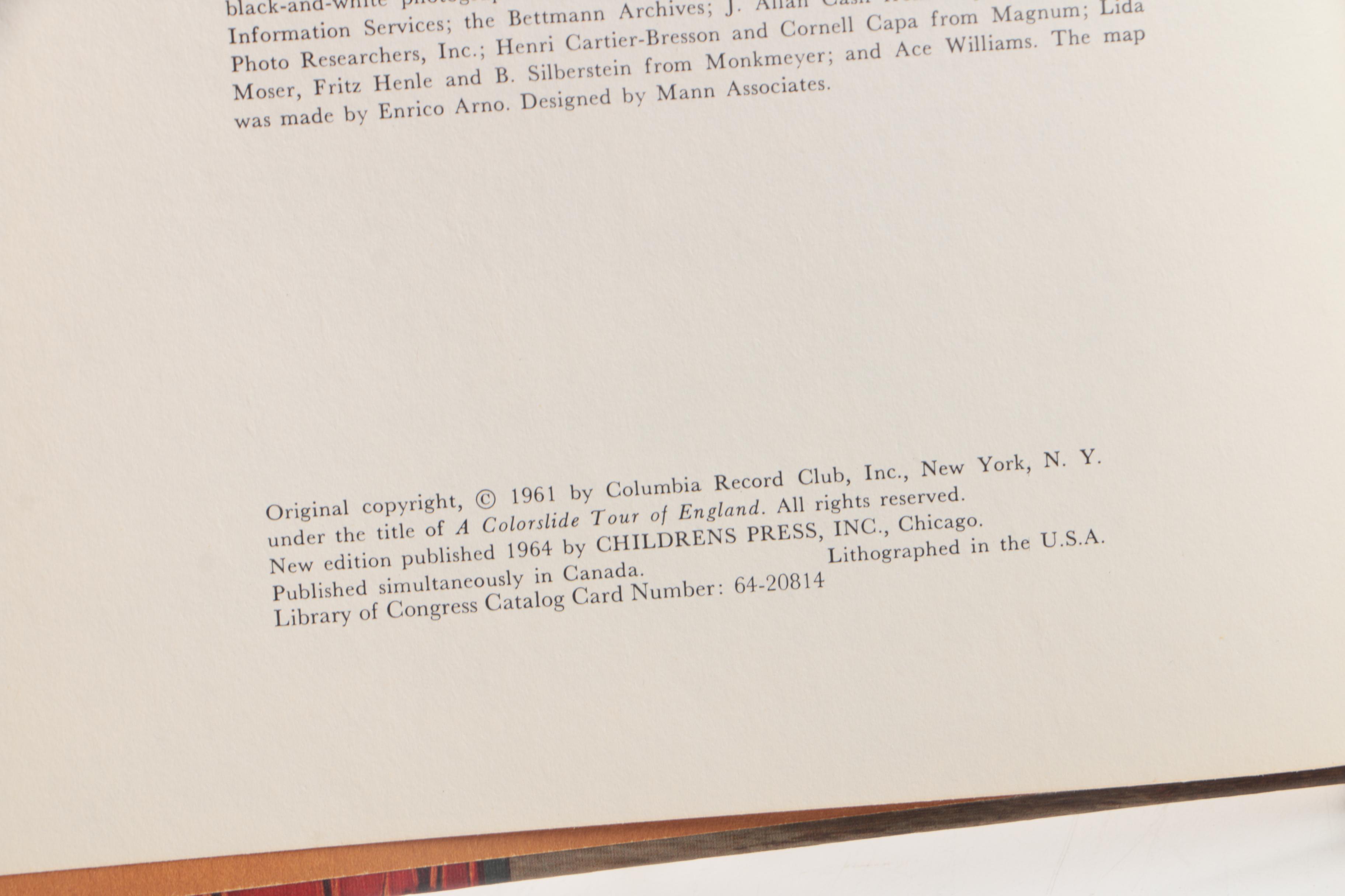 Vintage Travel Books Including "Let's Travel"