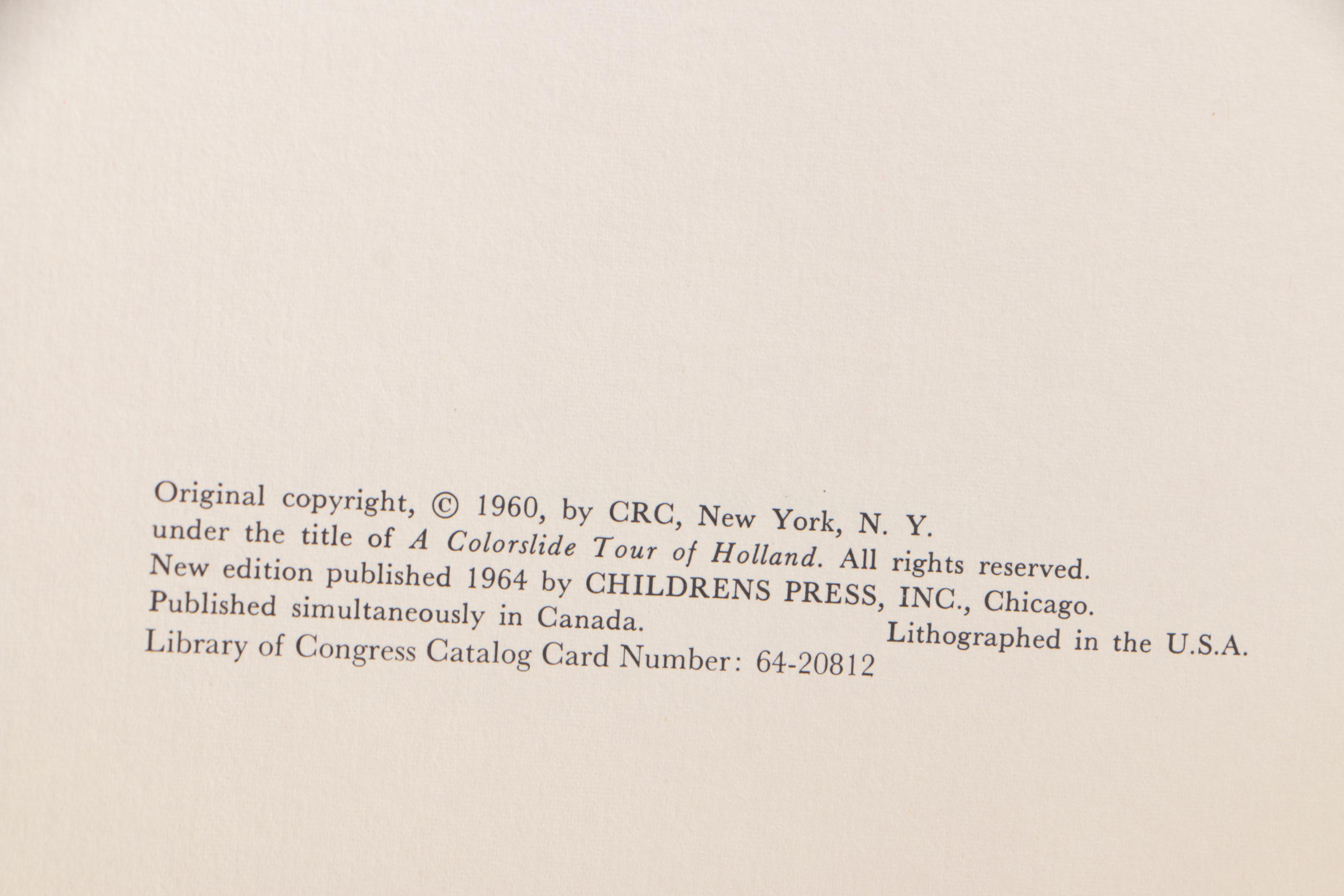 Vintage Travel Books Including "Let's Travel"