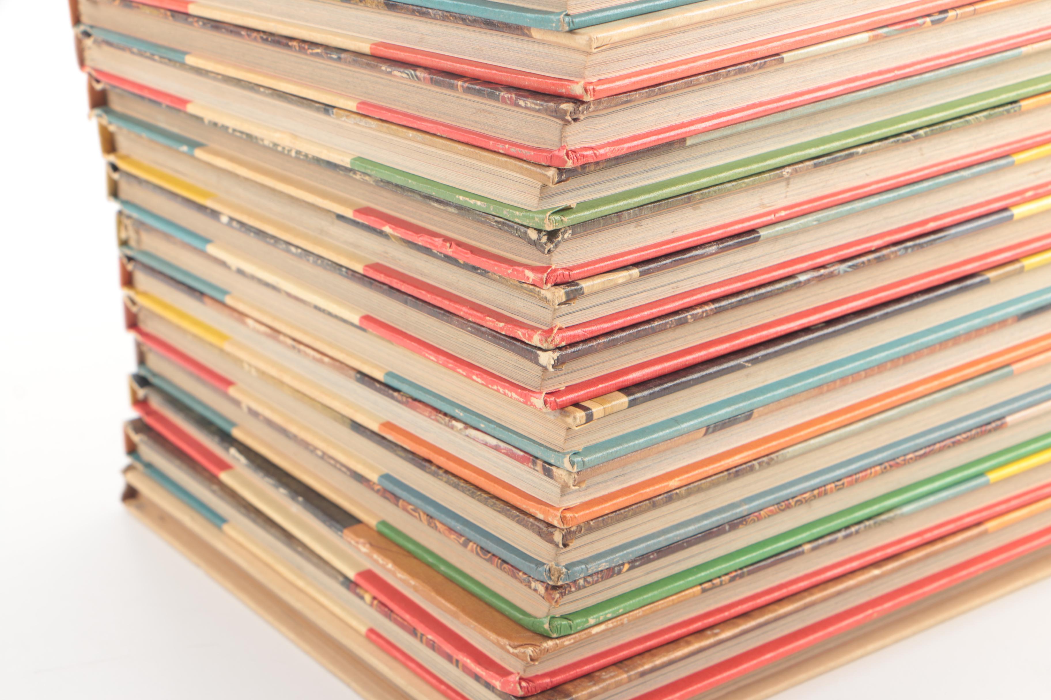 Vintage Travel Books Including "Let's Travel"