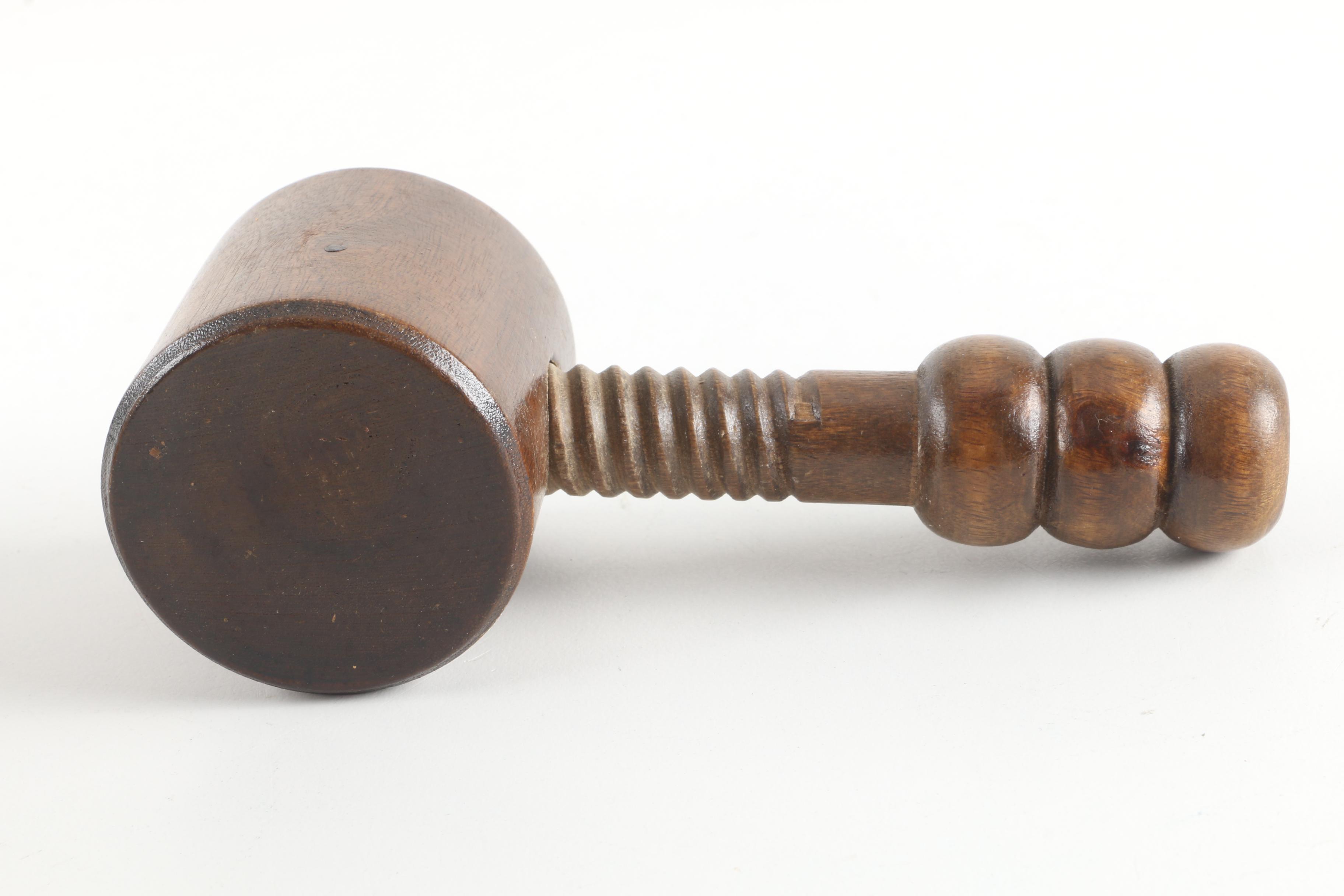 Vintage Ceramic Squirrel Nutcracker and Pick Holder