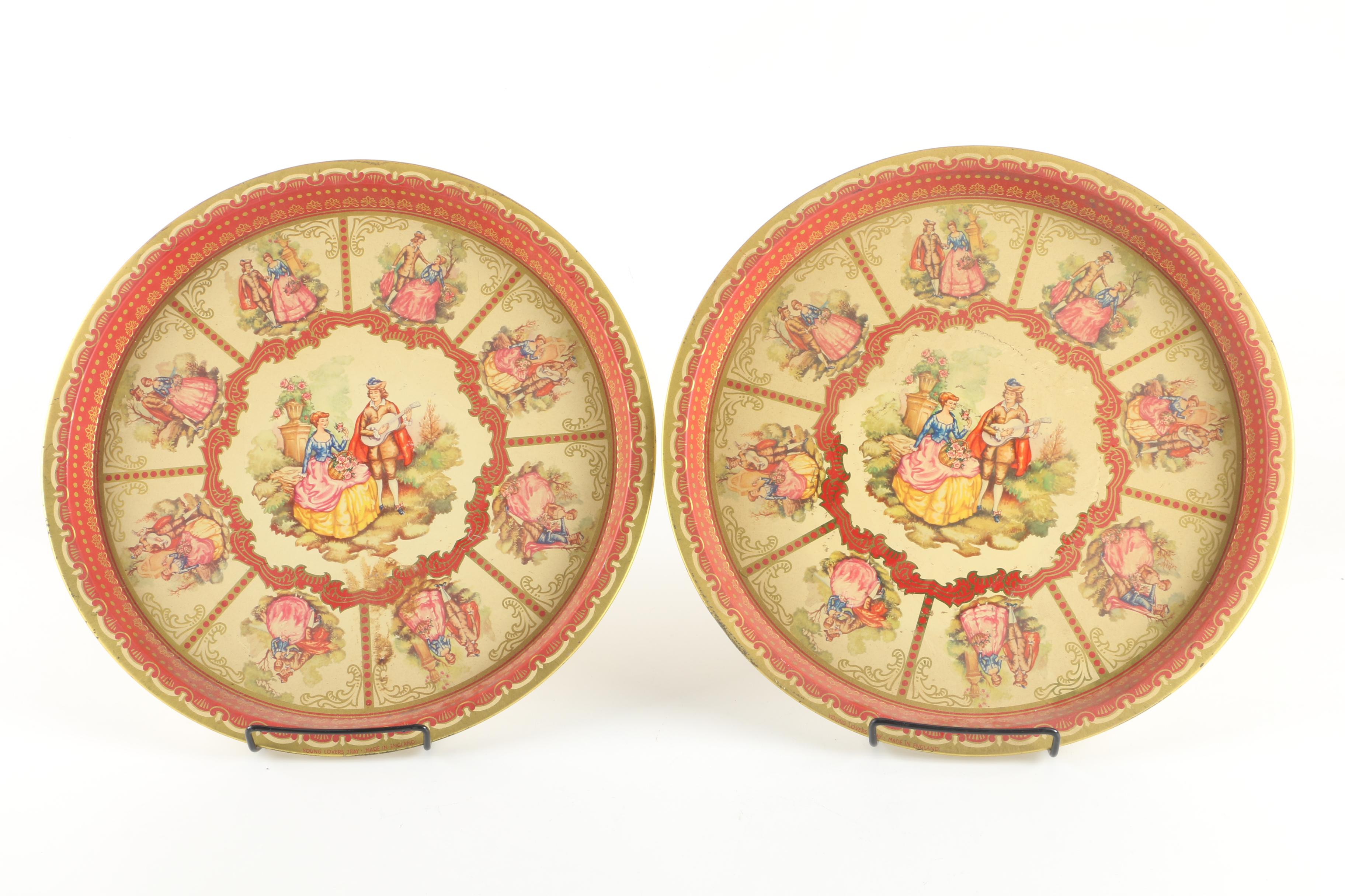 Trays Including Melamine with Eugène Grasset Art Nouveau Designs