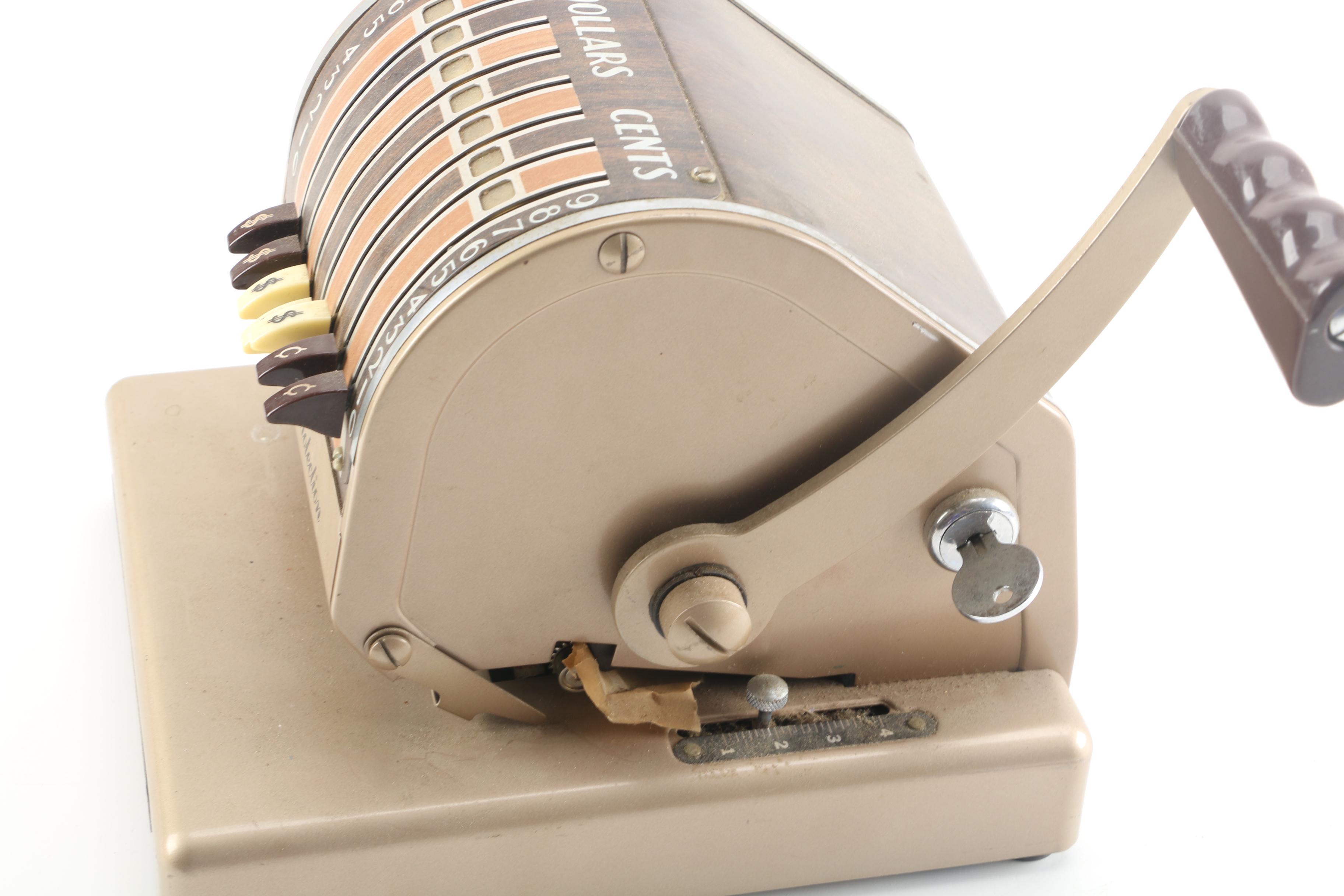 Vintage Paymaster X-550 Check Writing Machine