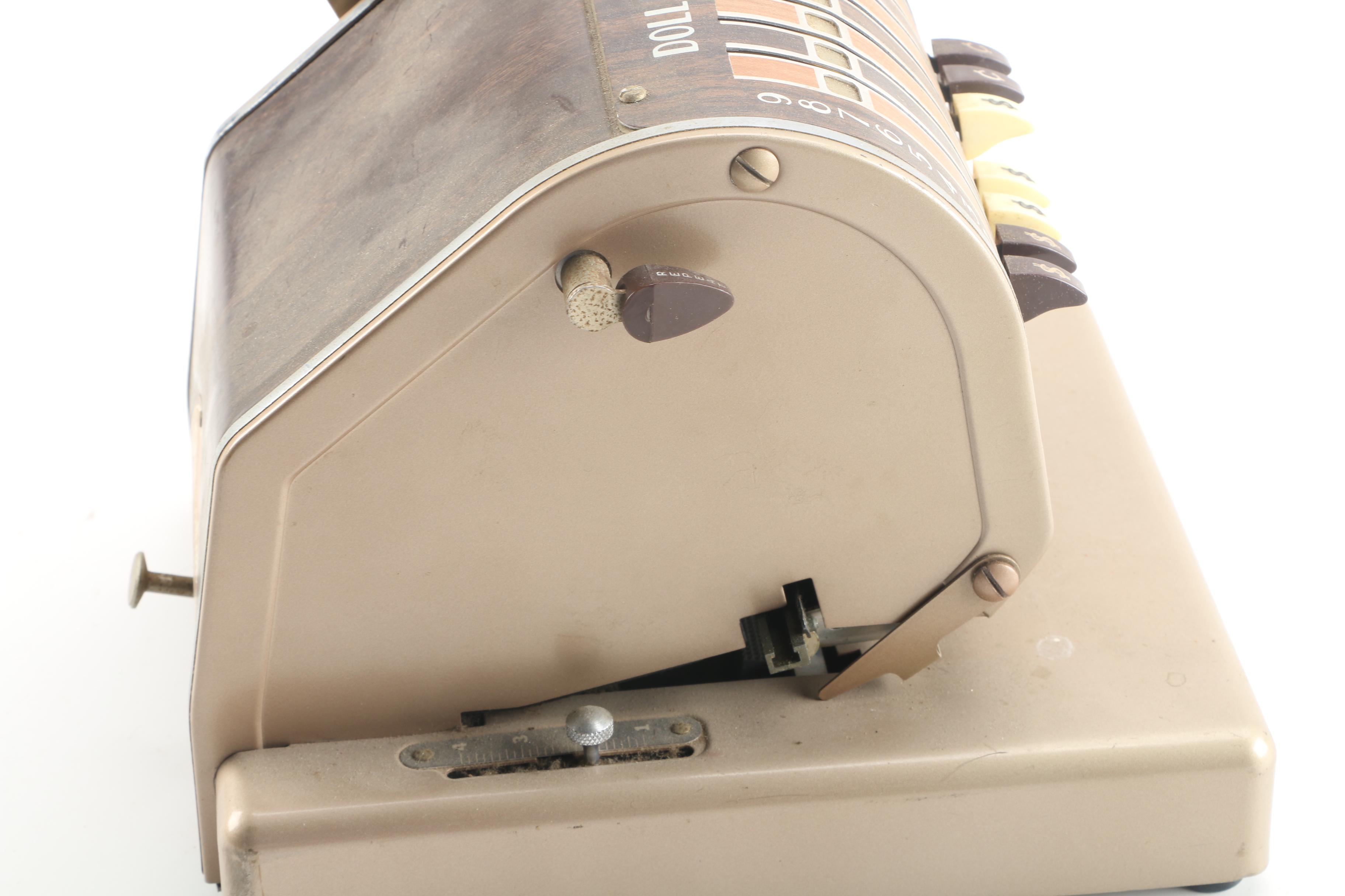 Vintage Paymaster X-550 Check Writing Machine