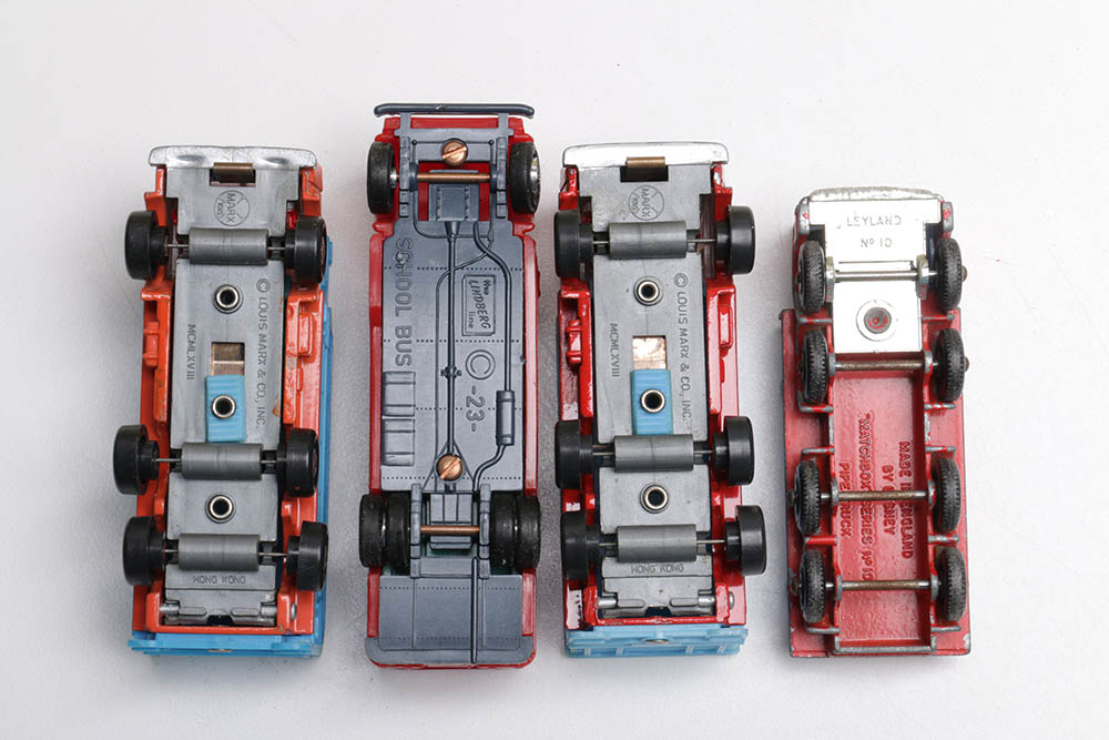 Vintage Lesney "Matchbox" Die-Cast Vehicles Also Including Marx and Others