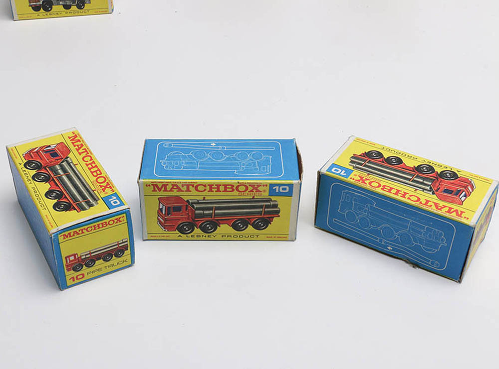 Vintage Lesney "Matchbox" Die-Cast Vehicles Also Including Marx and Others